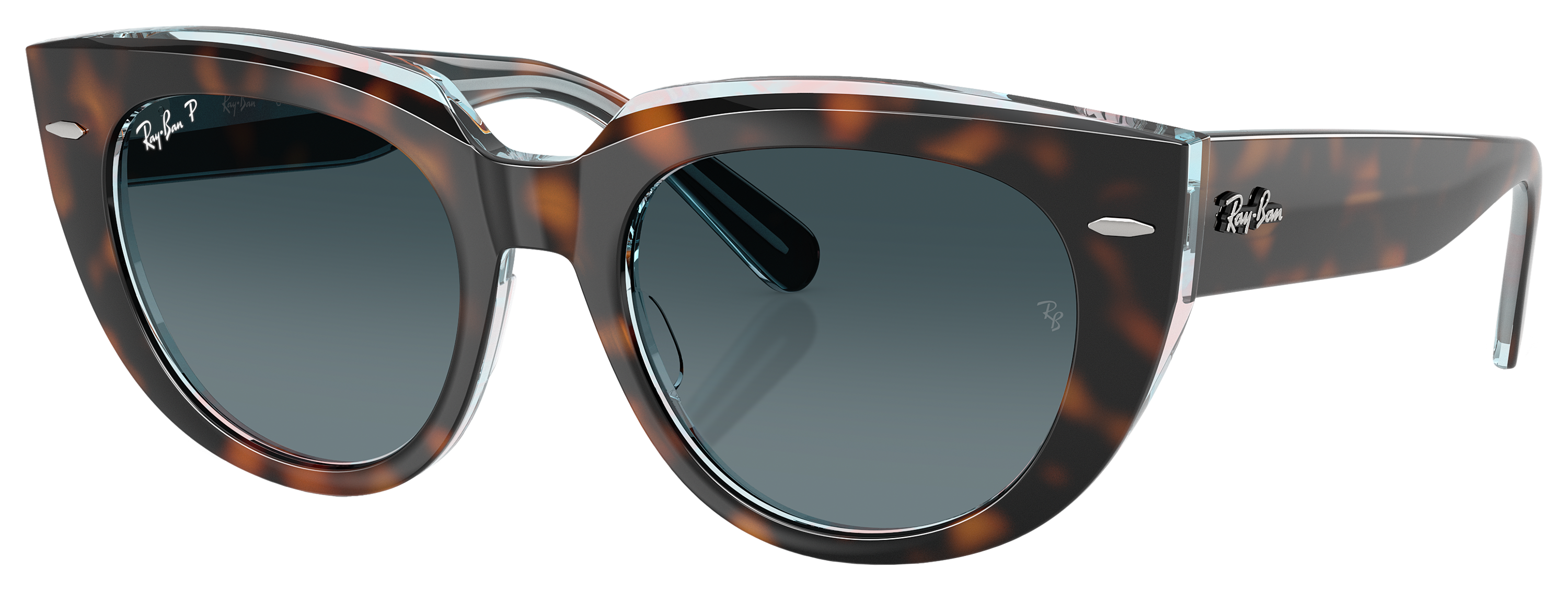 RAY-BAN Doreen RB2286 Gradient Glass Polarized Sunglasses for Ladies