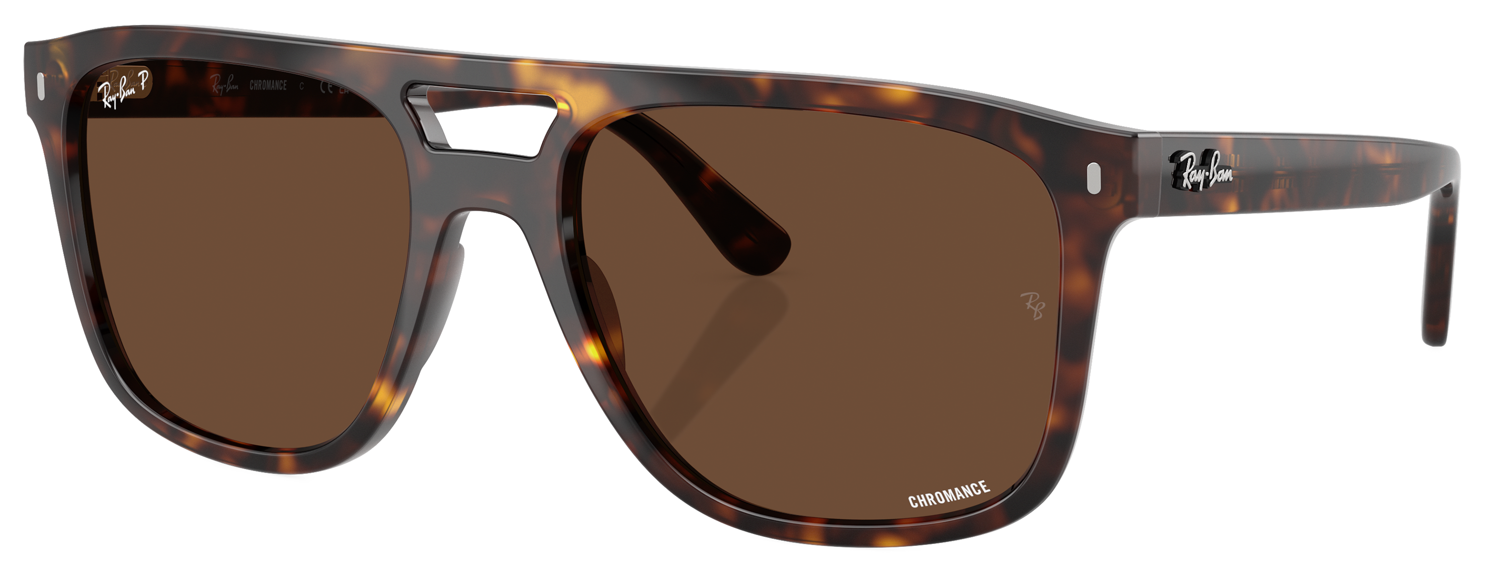 RAY-BAN RB2213CH Chromance Mirror Glass Polarized Sunglasses