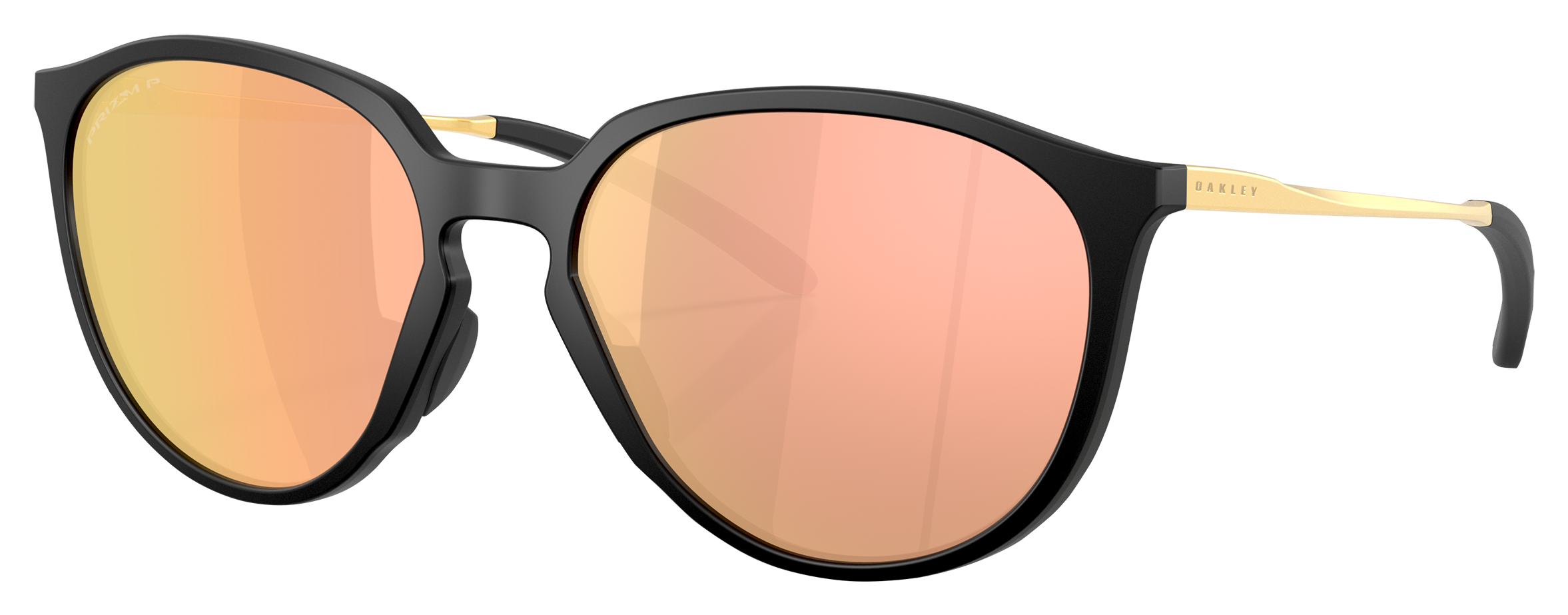 Image of Oakley Sielo OO9288 Prizm Rose Gold Mirror Polarized Sunglasses for Ladies