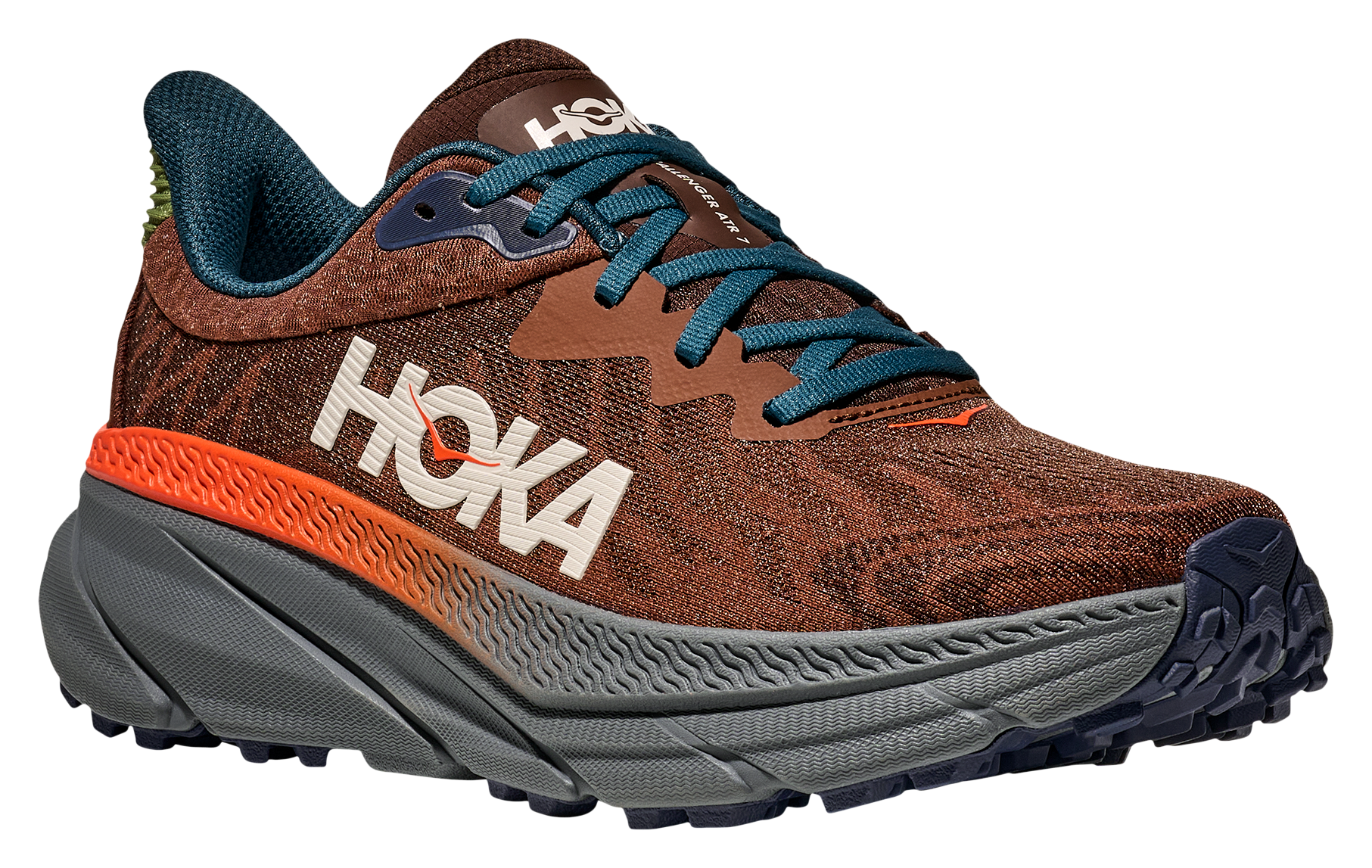 Image of HOKA Challenger ATR 7 Trail Running Shoes for Men - Mineral Brown