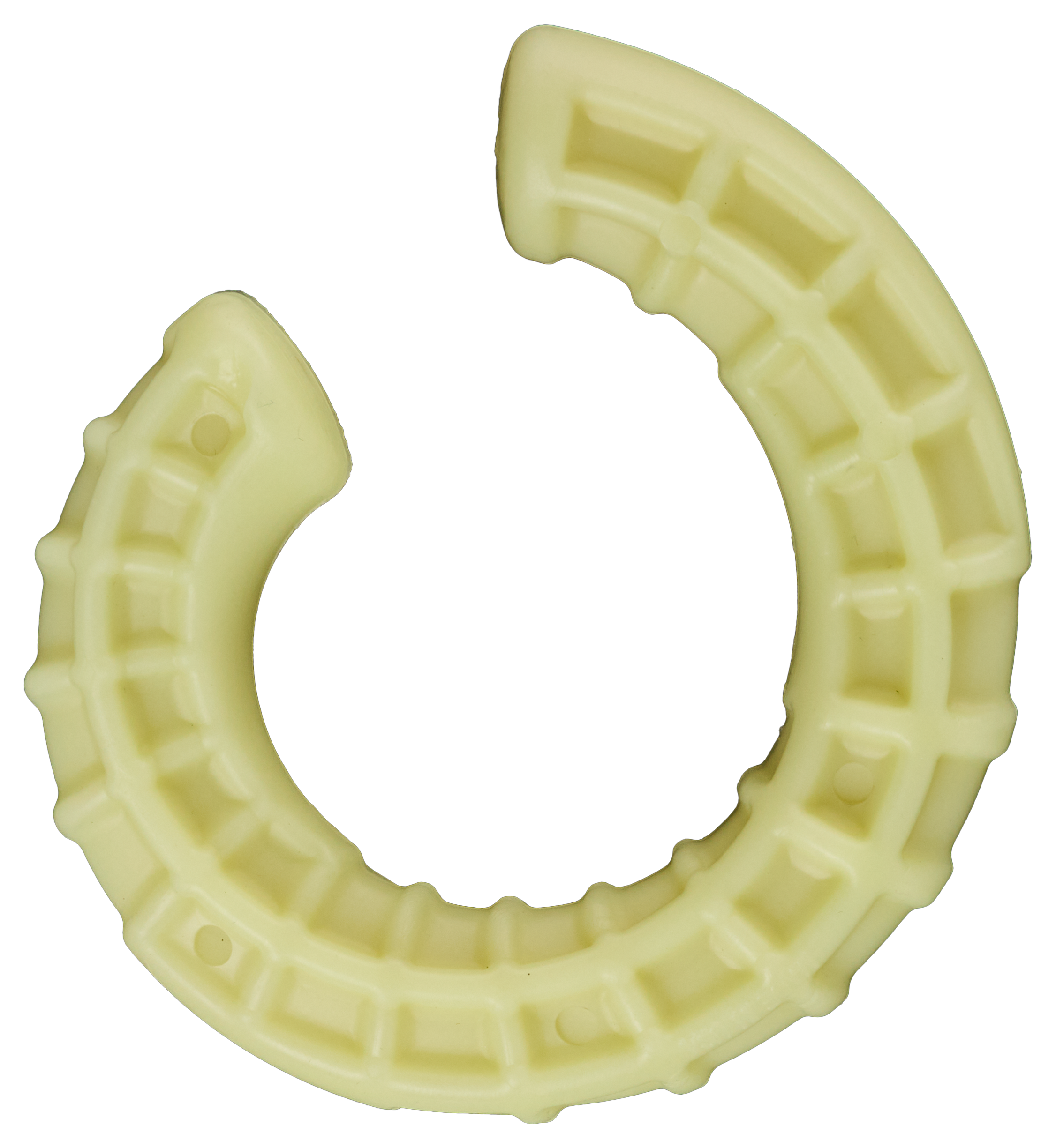 Image of Bass Pro Shops Glow-in-the-Dark Ram-Horn Dog Chew Toy