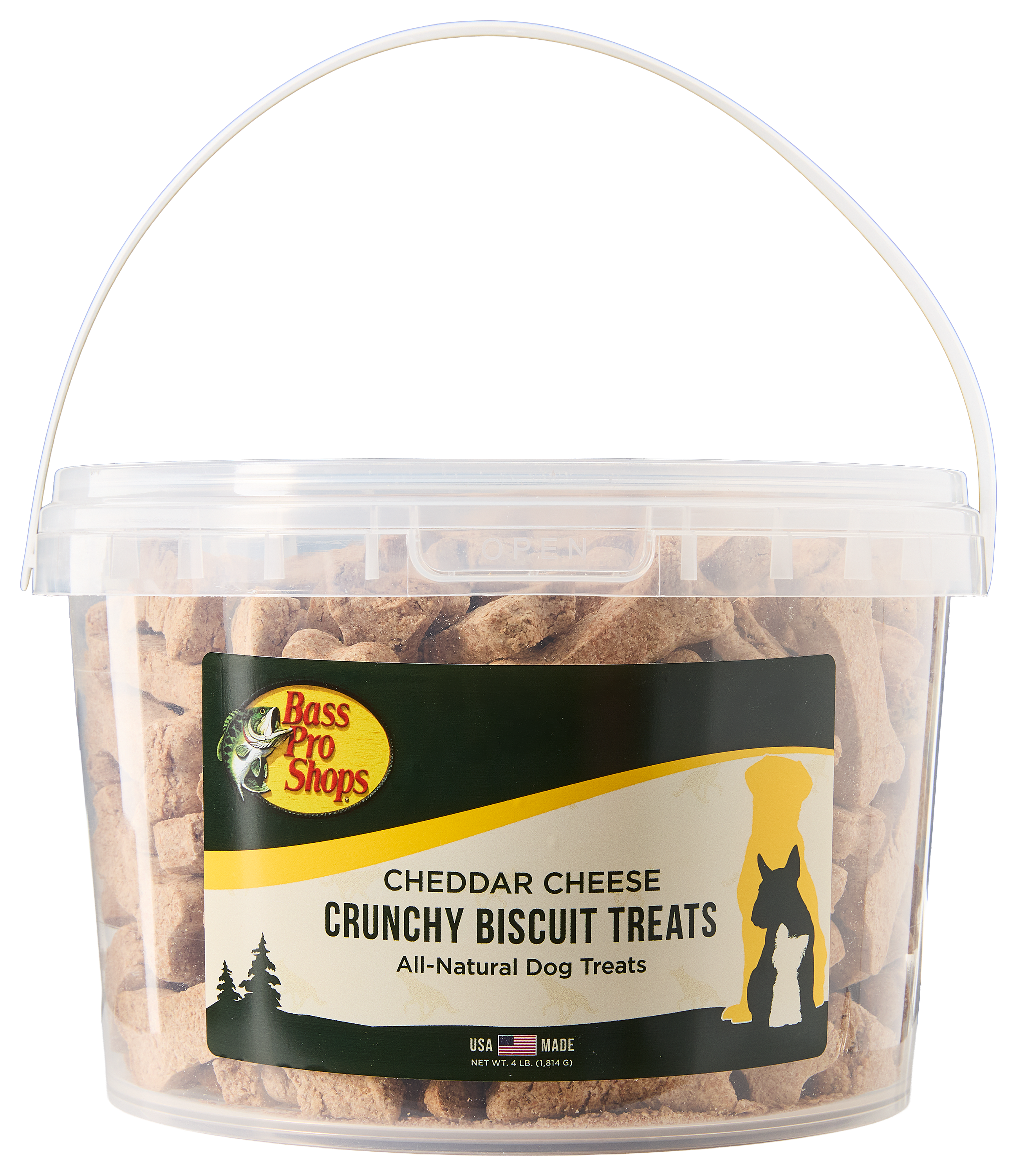 Bass Pro Shops Bass Pro Shops Crunchy Biscuit Dog Treats - Cheddar - 4 lbs. - $19.99 at Bass Pro Shops