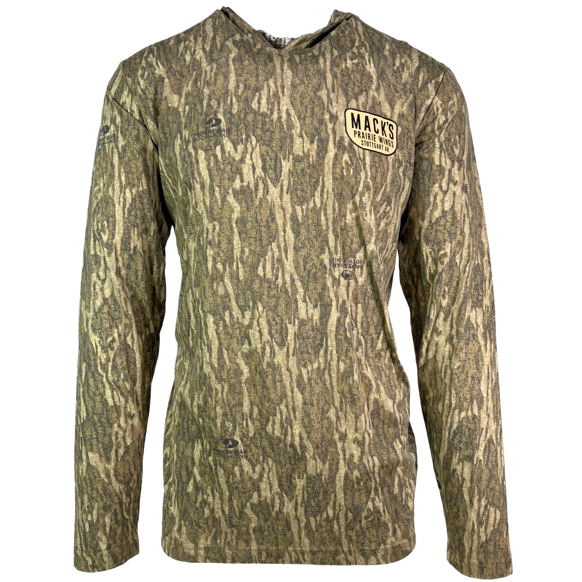 Image of MPW Triblend Hooded Tee with Thumbhole - Mossy Oak Bottomland