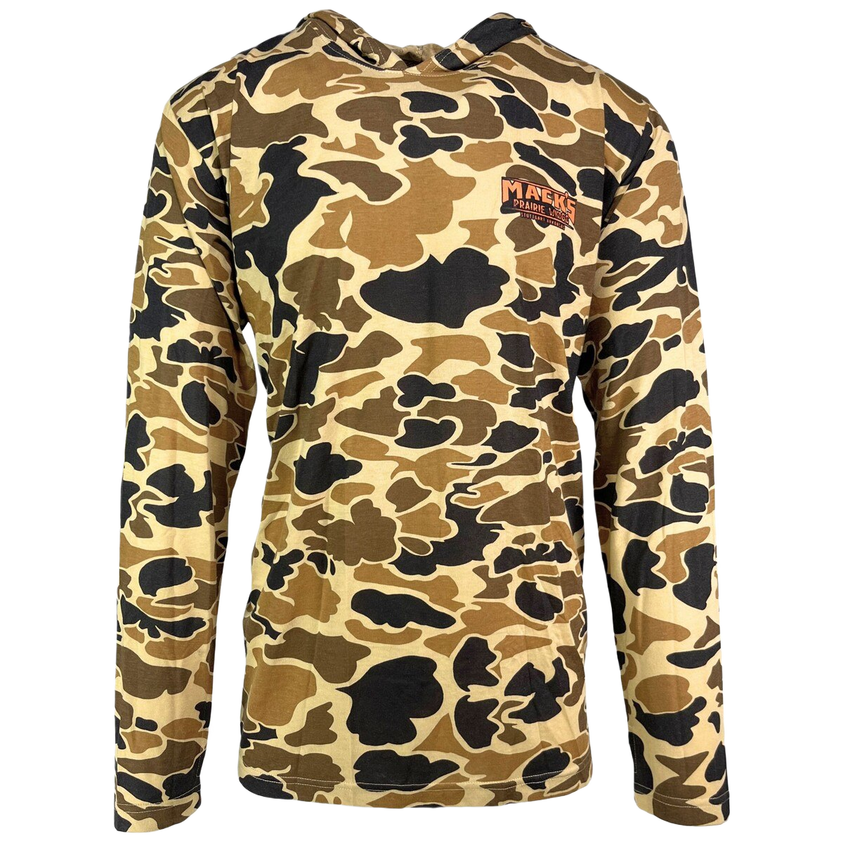 Image of MPW Triblend Hooded Tee with Thumbhole - Old School Camo