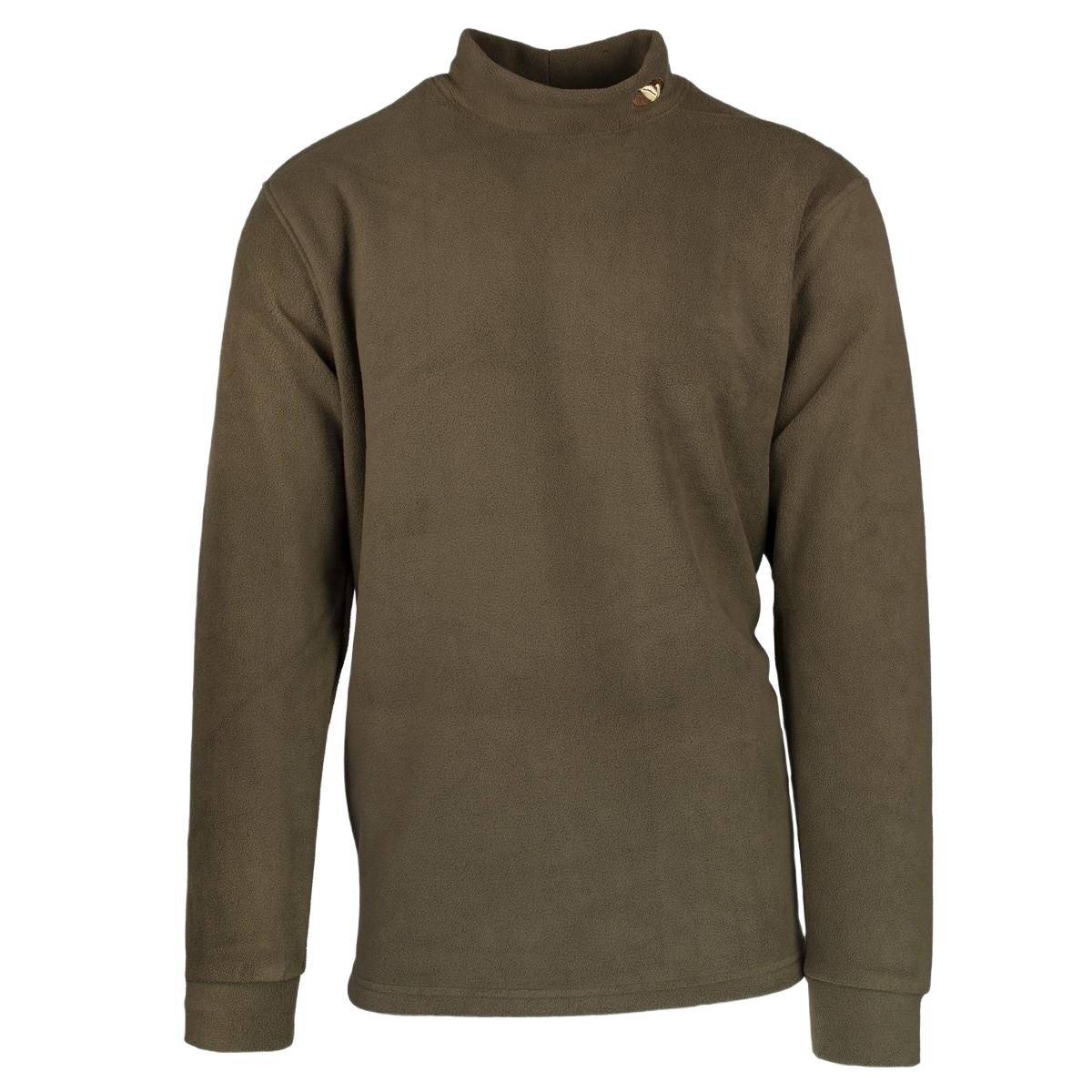 Image of MPW Early Bird Fleece Mock Shirt - Mud - L