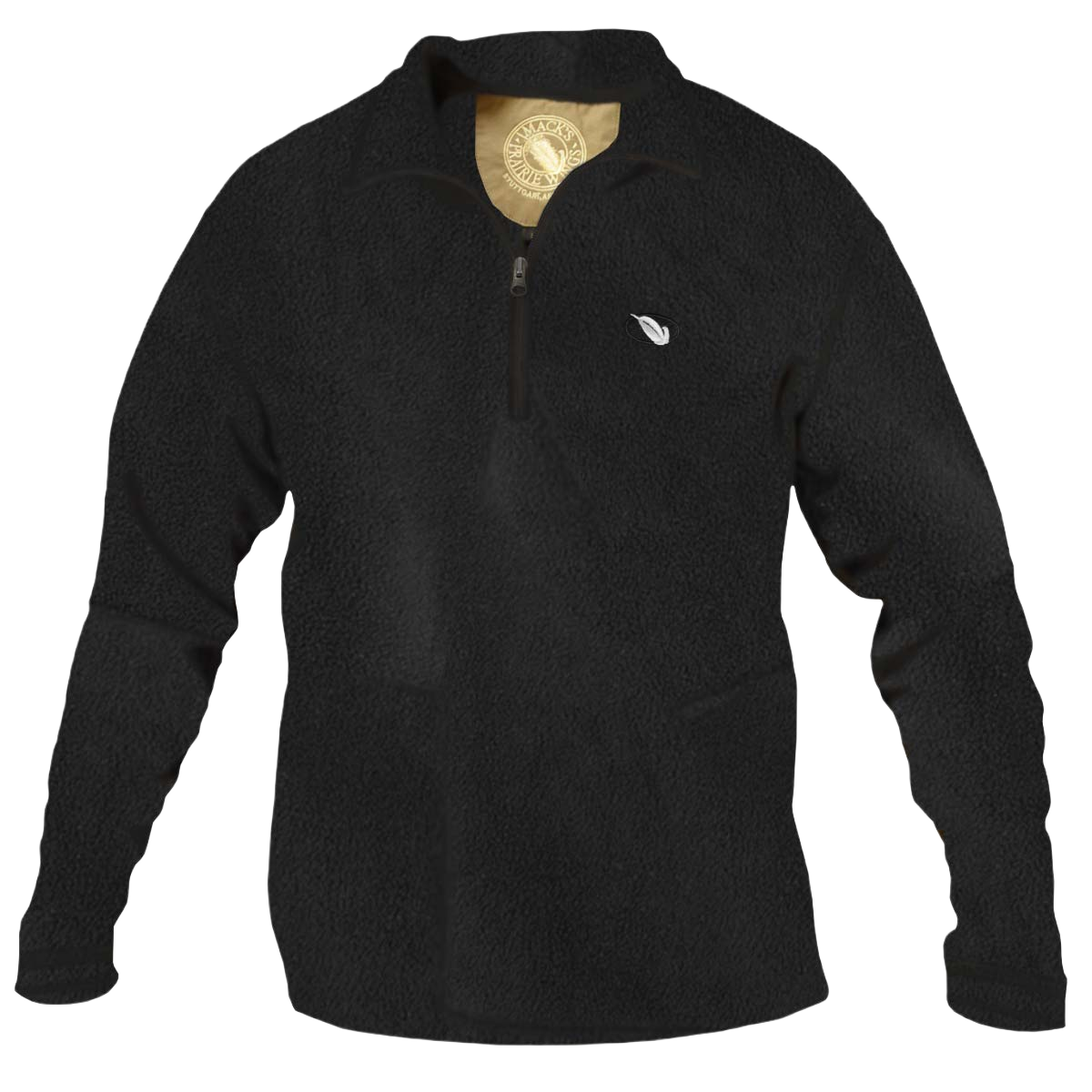 Image of MPW Youth Early Bird Quarter Zip Fleece Pullover - Black - L
