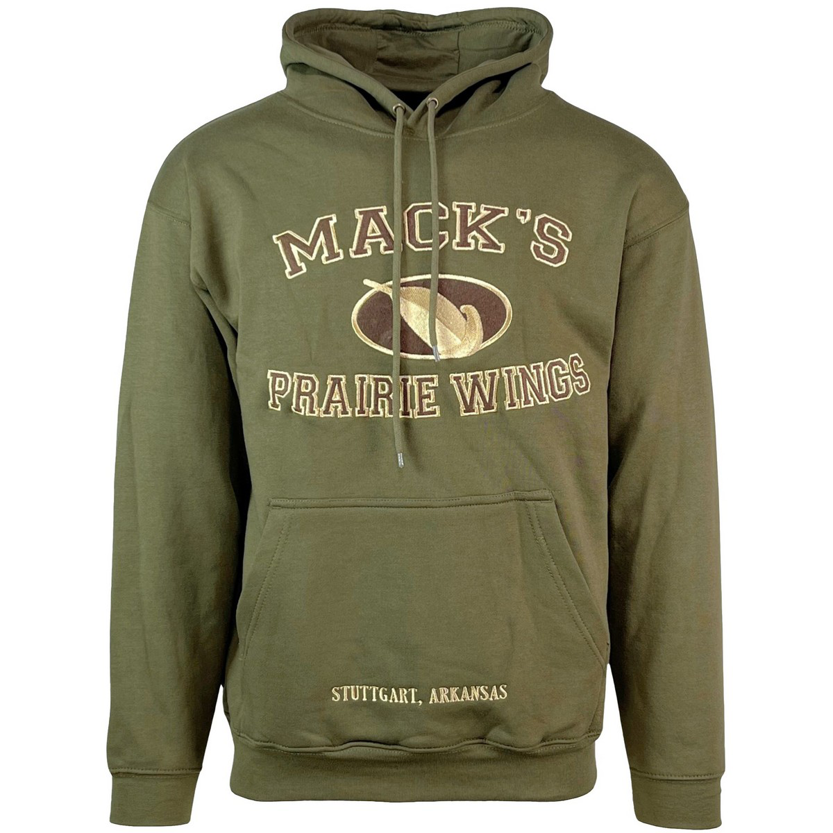 Image of Mack's Prairie Wings Magnum 12 Hoodie for Youth - Olive Drab