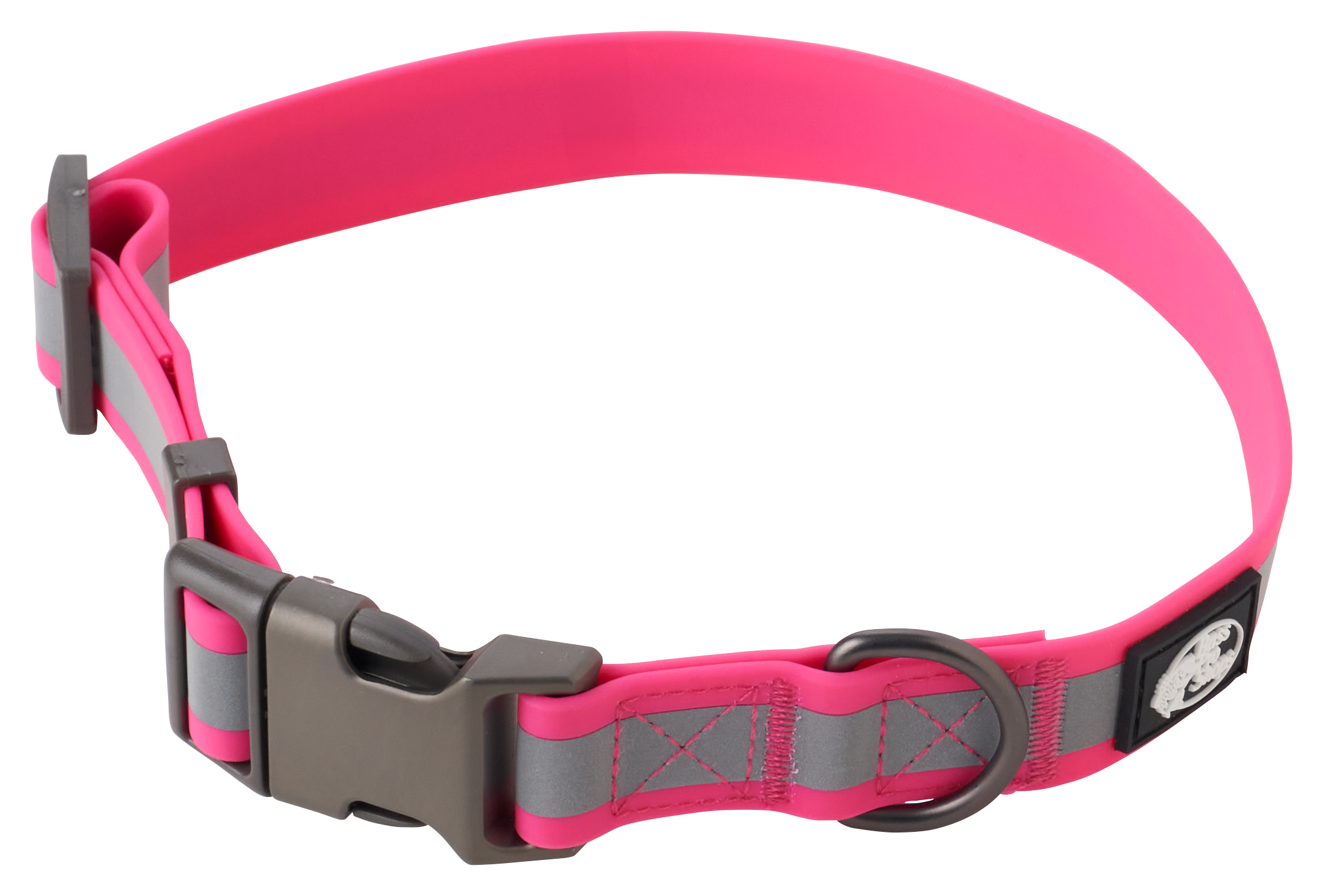 Image of "Bass Pro Shops Family Dog Biothane Dog Collar - Hot Pink - 14"" x 1"""