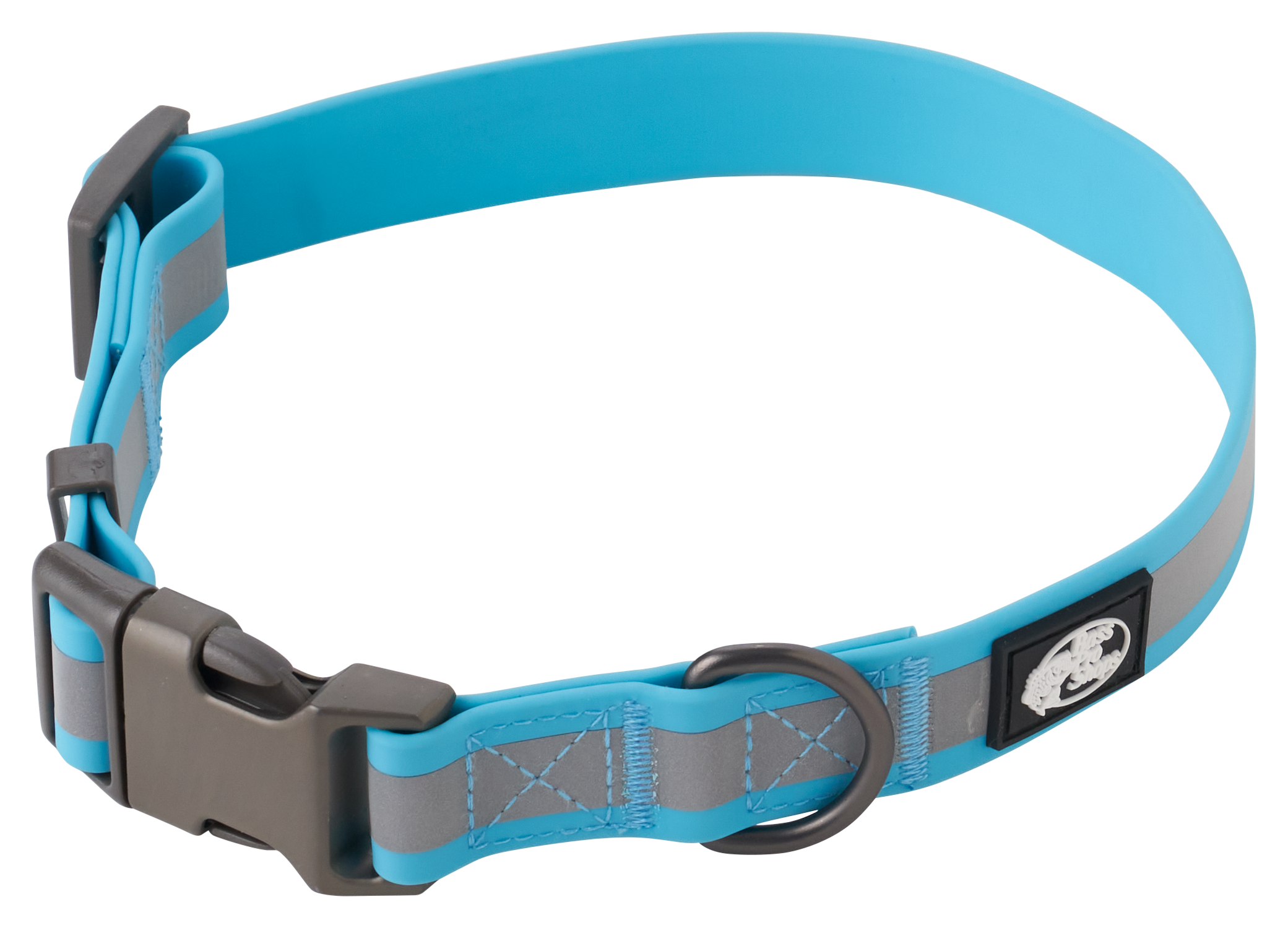Image of "Bass Pro Shops Family Dog Biothane Dog Collar - Blue - 23"" x 1"""