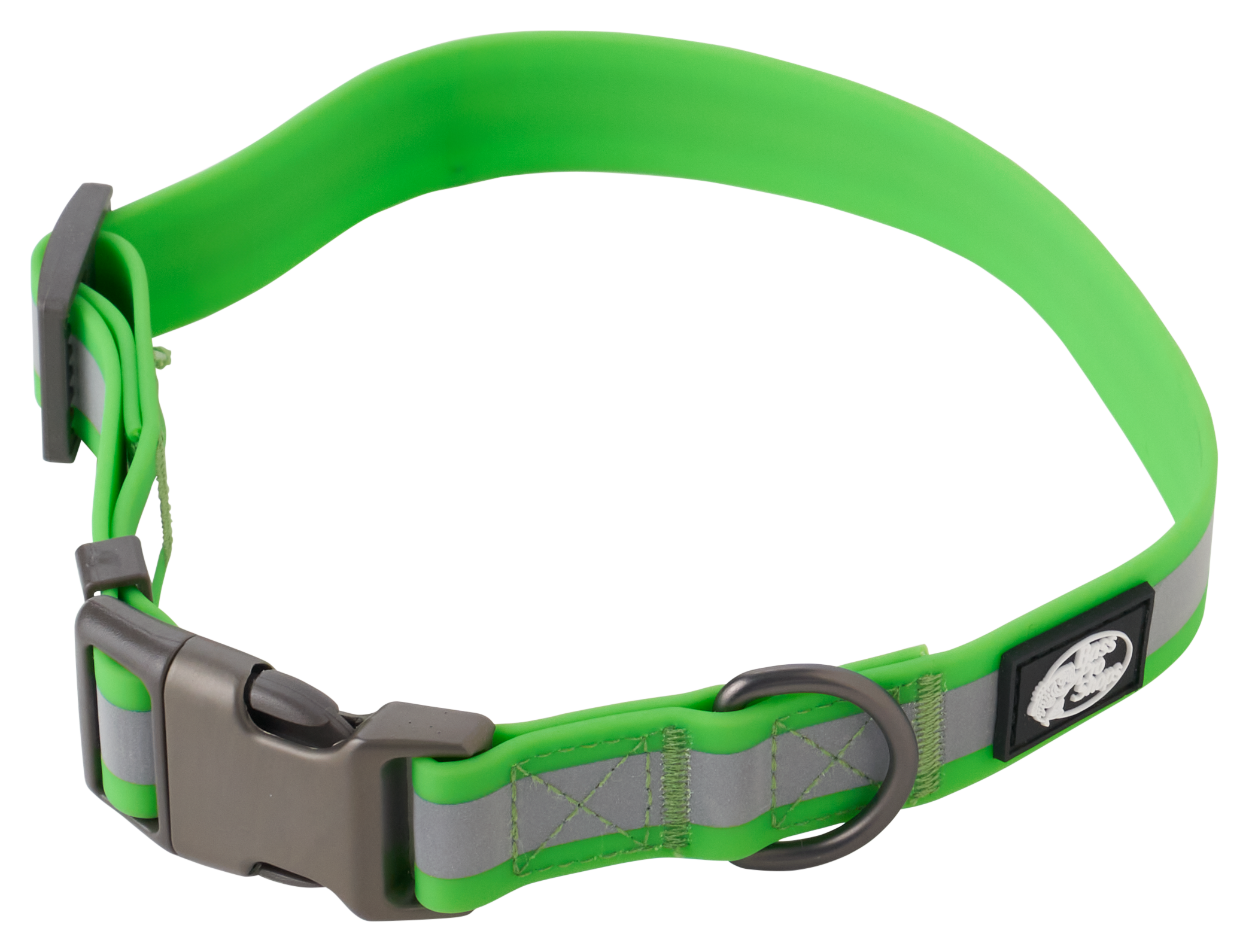 Image of "Bass Pro Shops Family Dog Biothane Dog Collar - Lime Green - 23"" x 1"""