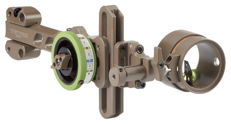 HHA Tetra Max TE RYZ 2 Pin .010 Bow Sight - HHA Sports