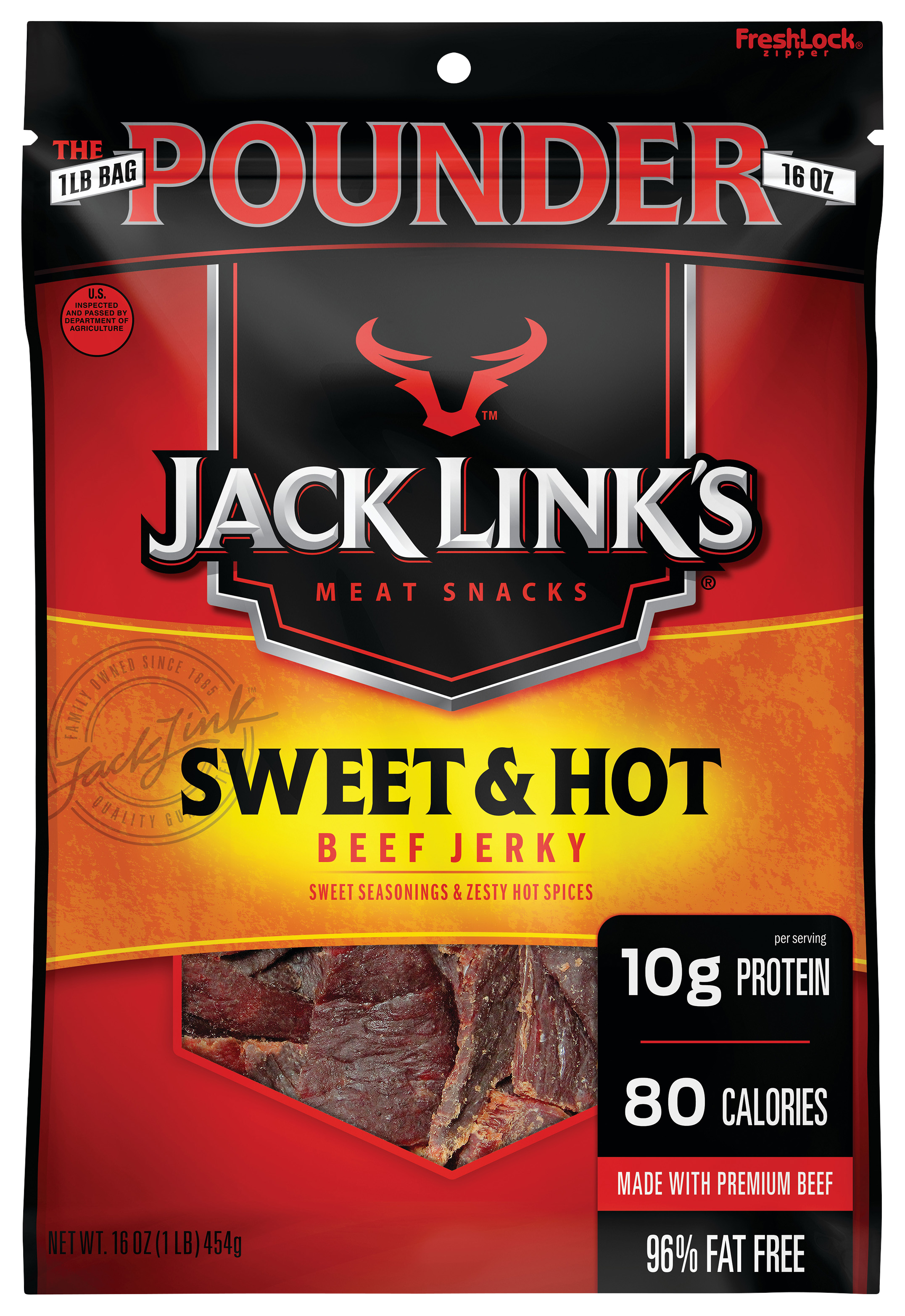 Jack Link's Sweet & Hot Beef Jerky - 16 oz