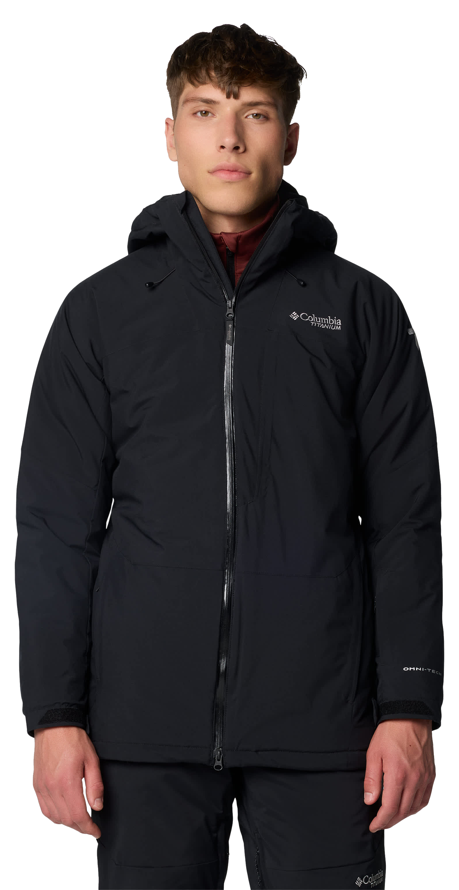 Image of Columbia Winter District III Jacket for Men - Black - M