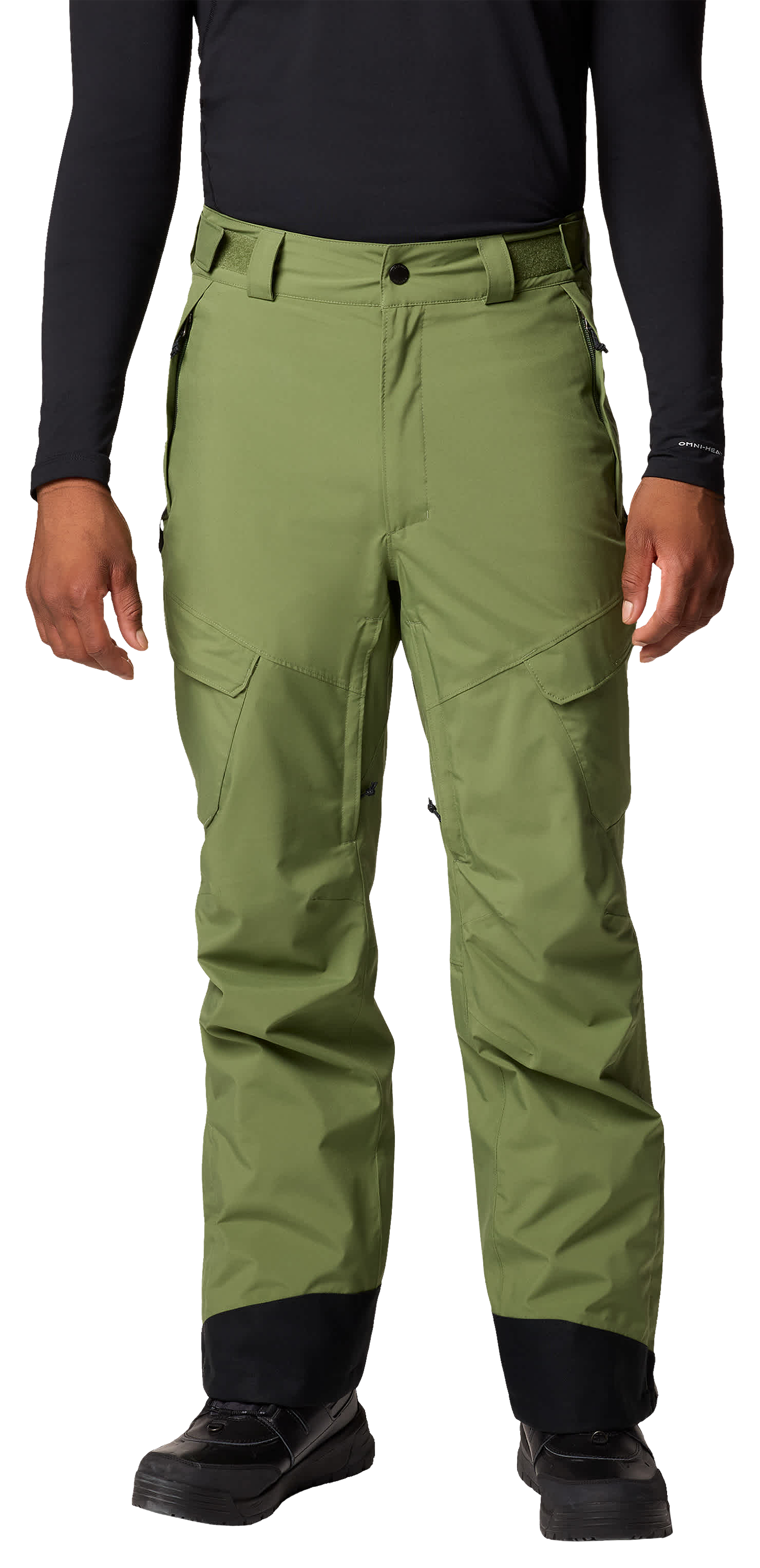 Columbia Powder Stash II Ski Pants for Men - Canteen/Black - L - Regular