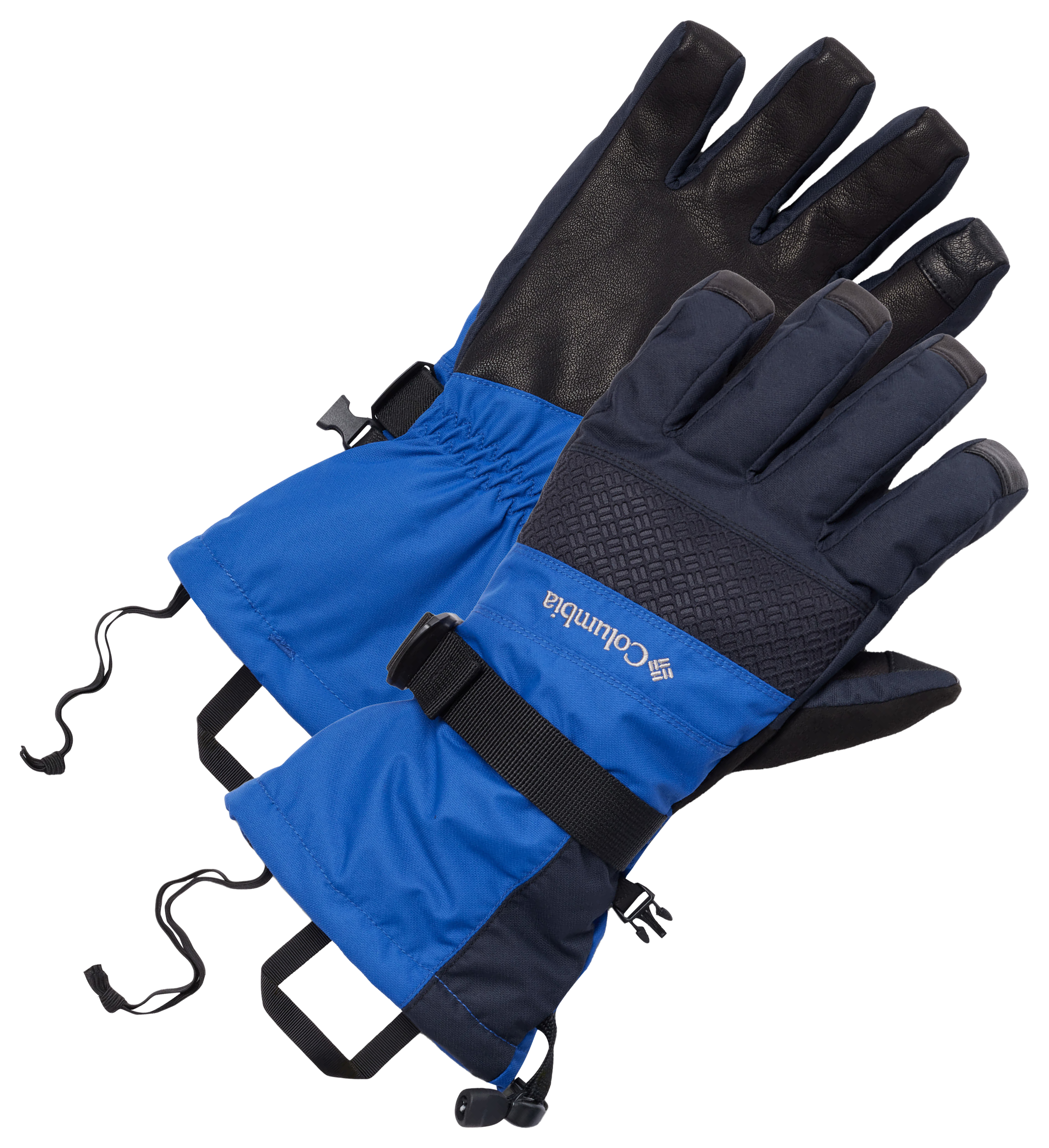 Image of Columbia Whirlibird III Gloves for Men - Mountain Blue/Black - S