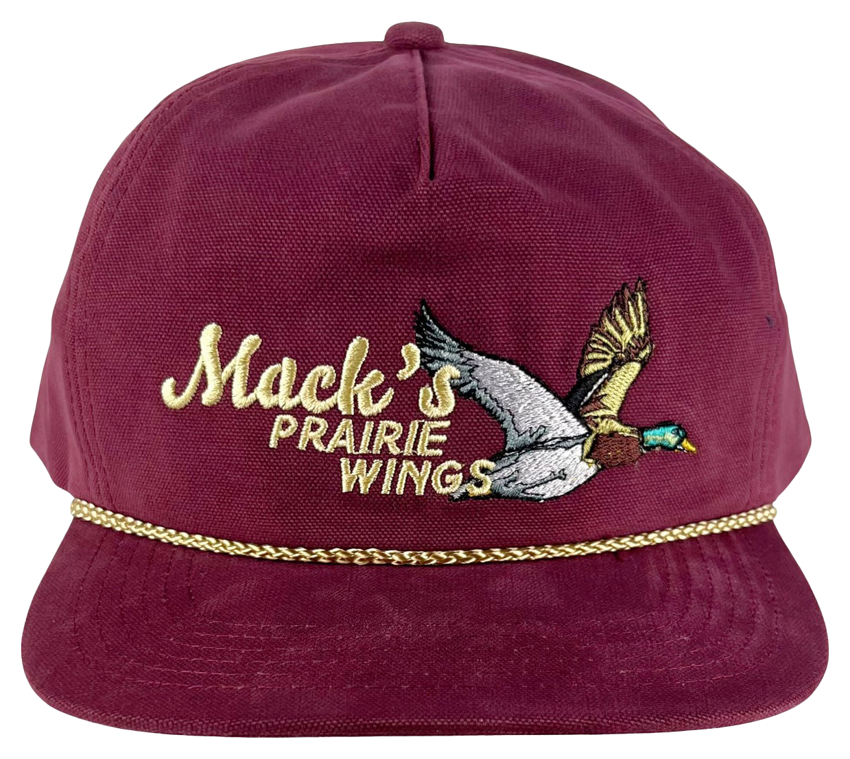 MACK'S Prairie Wings Embroidered Rope Cap