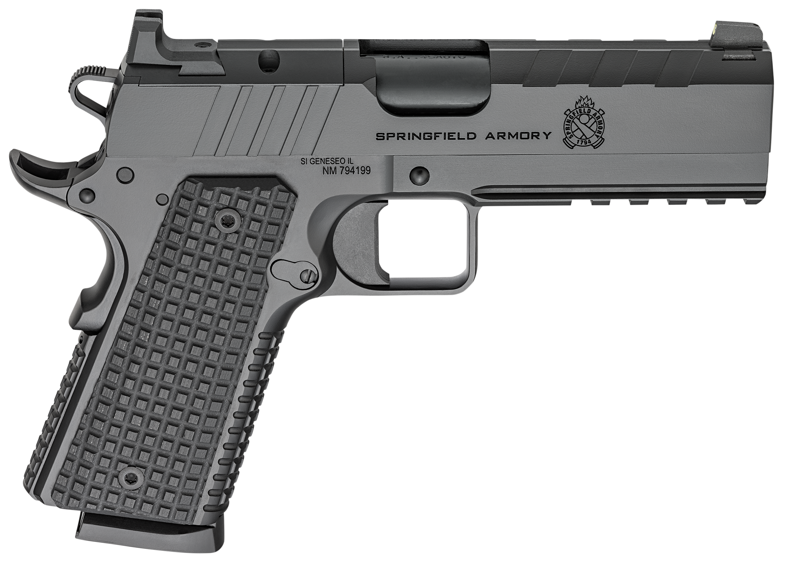 Image of "Springfield Armory 1911 Emissary AOS Semi-Auto Pistol - .45 ACP - 4.25"" - 8 Round Capacity"