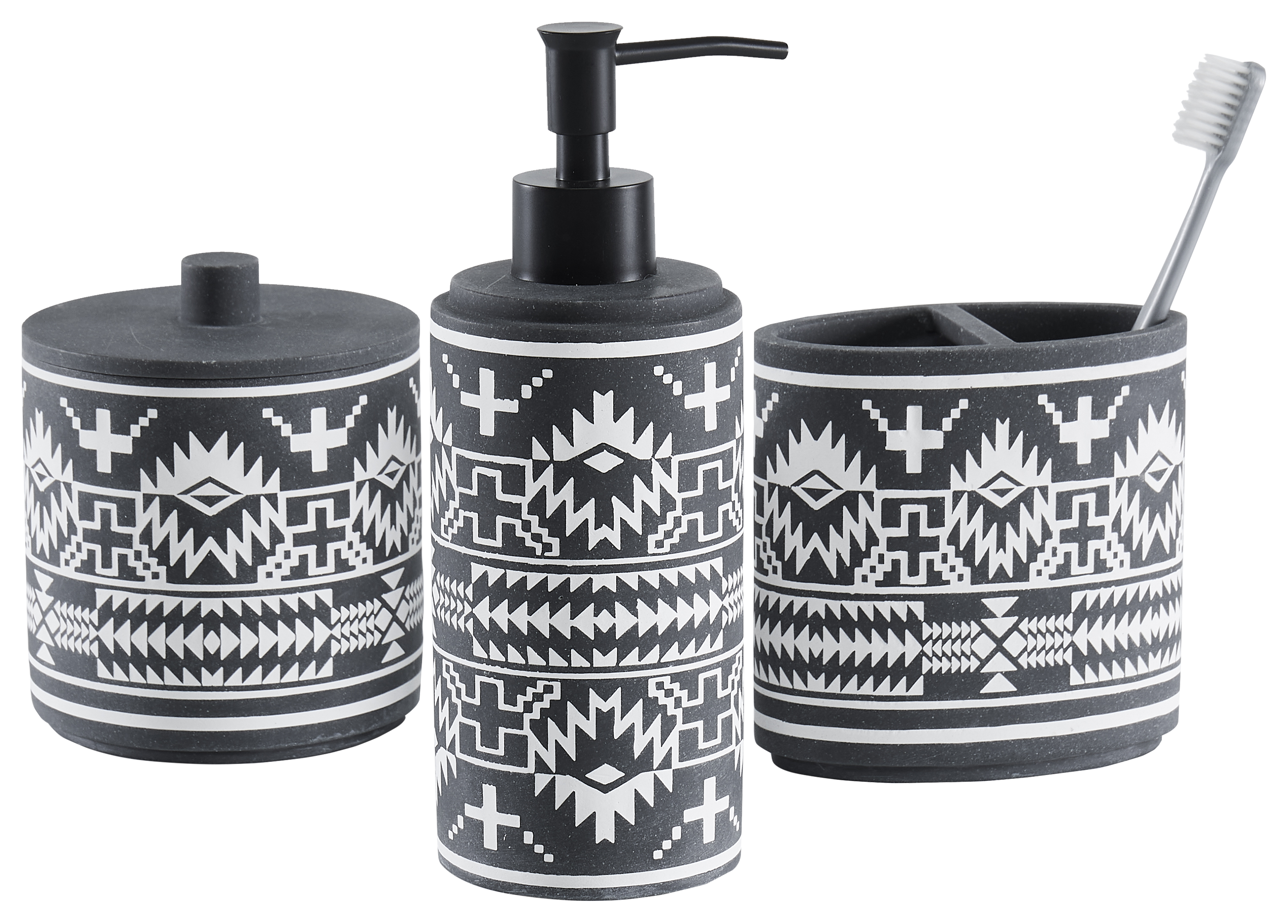 Image of Pendleton Spider Rock Bath Accessories 3-Piece Set