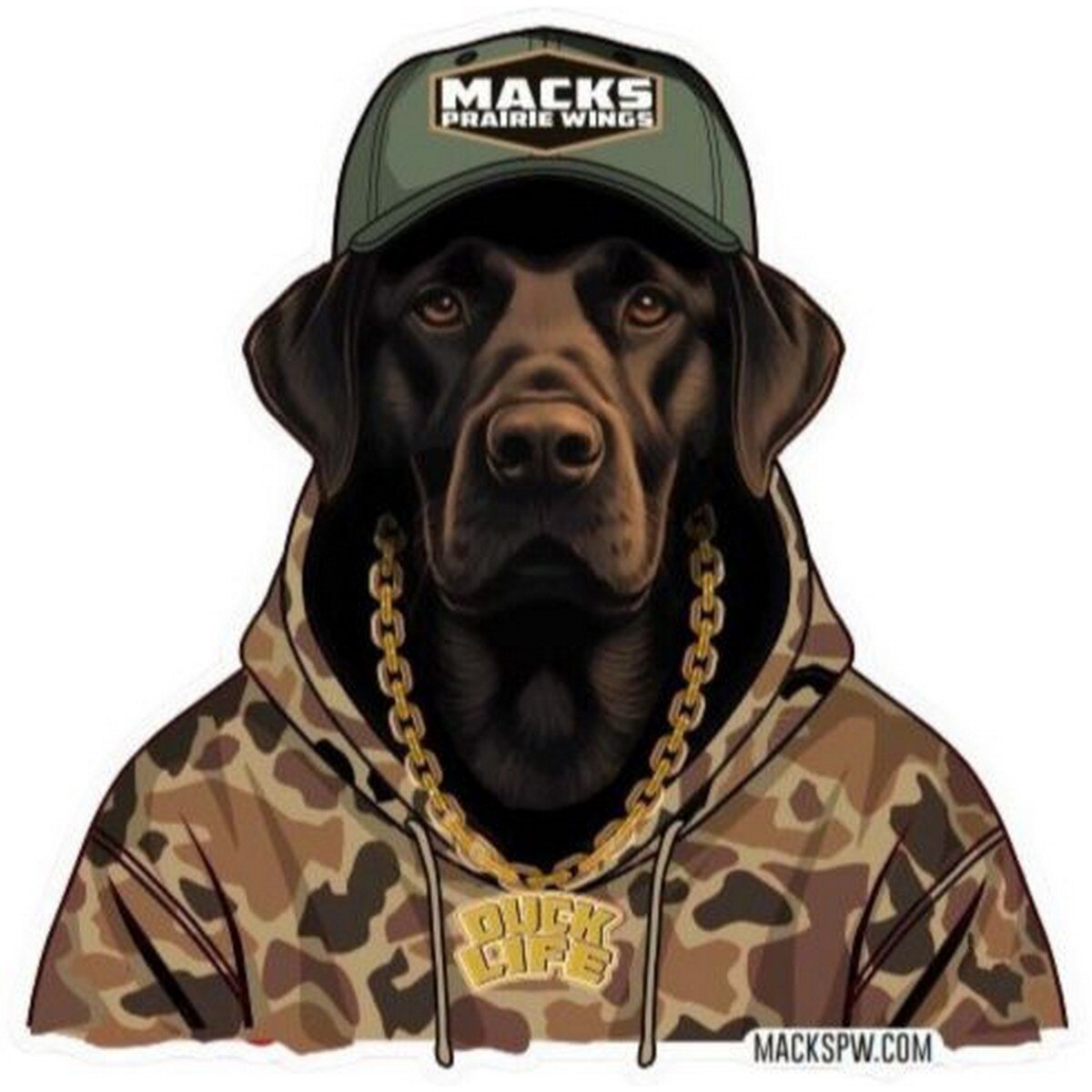 Image of "MPW Flyway Boys 3"" Dog Sticker"