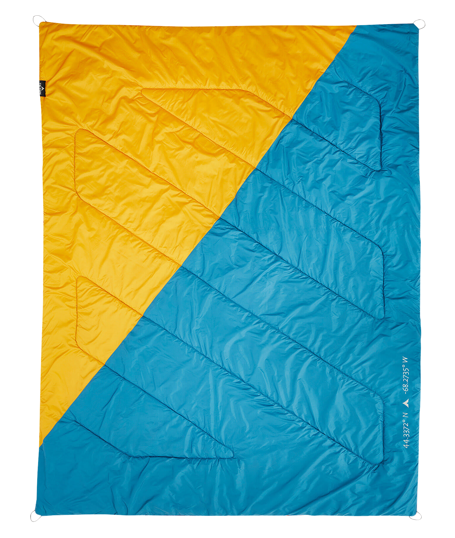 Image of TETON Sports Acadia Outdoor Camp Blanket - Goldenrod/Peacock