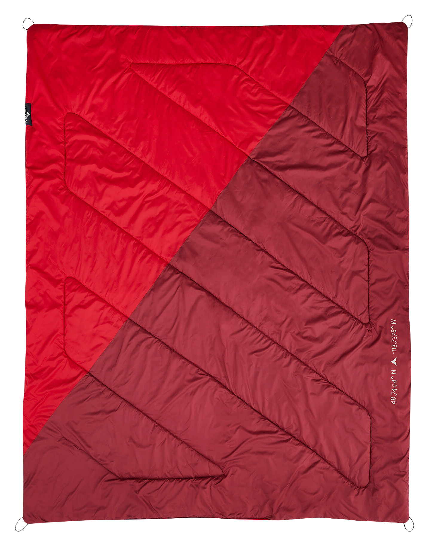 Image of TETON Sports Highline Rugged Outdoor Camp Blanket - Ruby/Garnet
