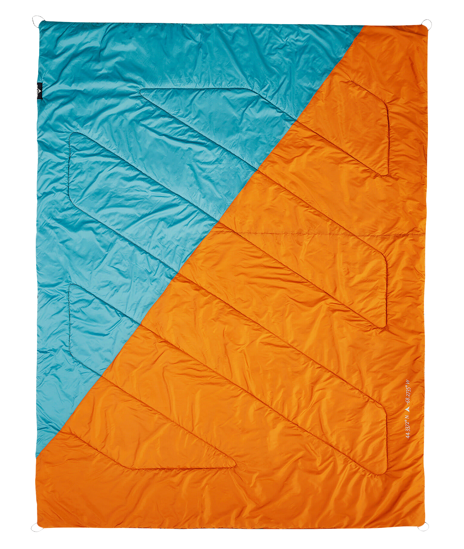 Image of TETON Sports Acadia Outdoor Camp Blanket - Teal/Copper