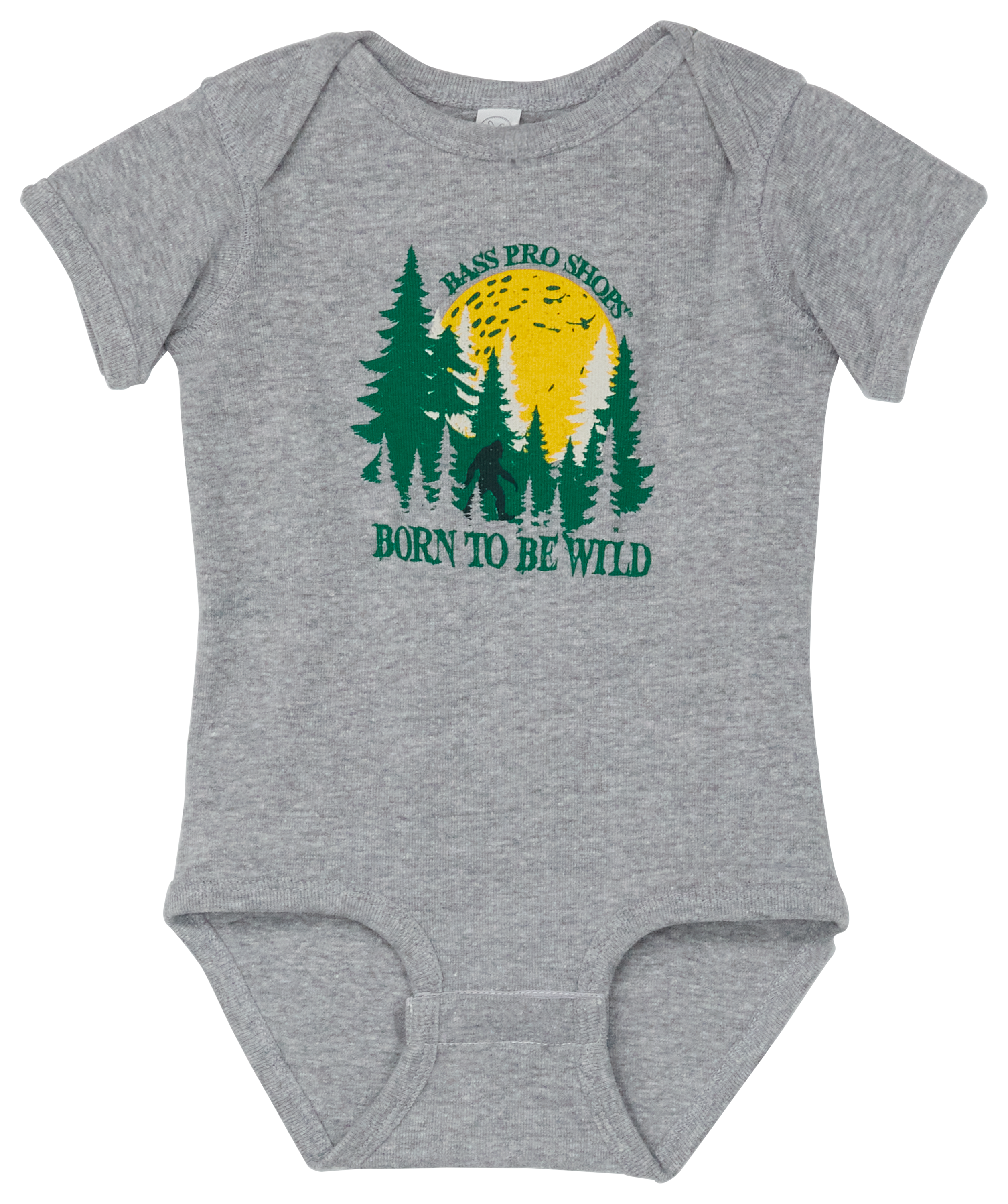 BASS PRO SHOPS Born to Be Wild Short-Sleeve Bodysuit for Babies