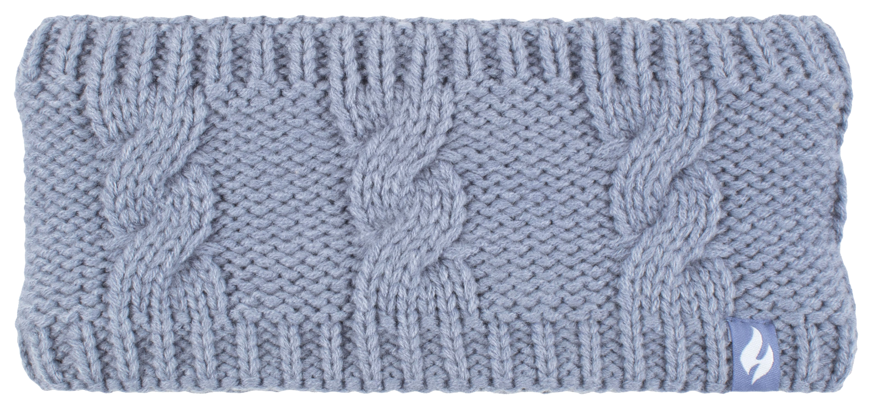 Image of Heat Holders Alta Cable-Knit Headband for Ladies - Dusty Blue