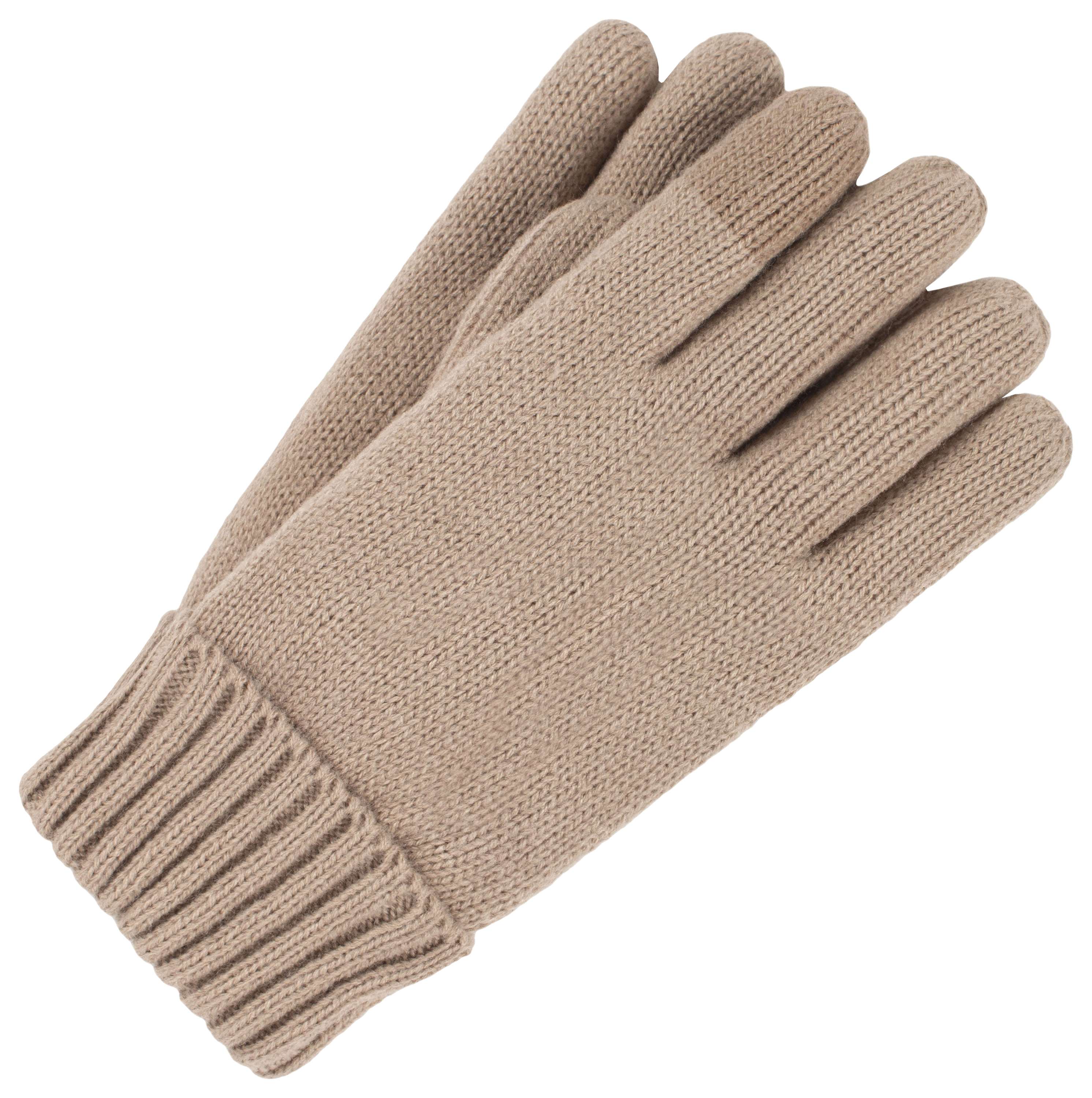 Image of Heat Holders Cathy Flat Knit Gloves for Ladies - Beige - L/XL