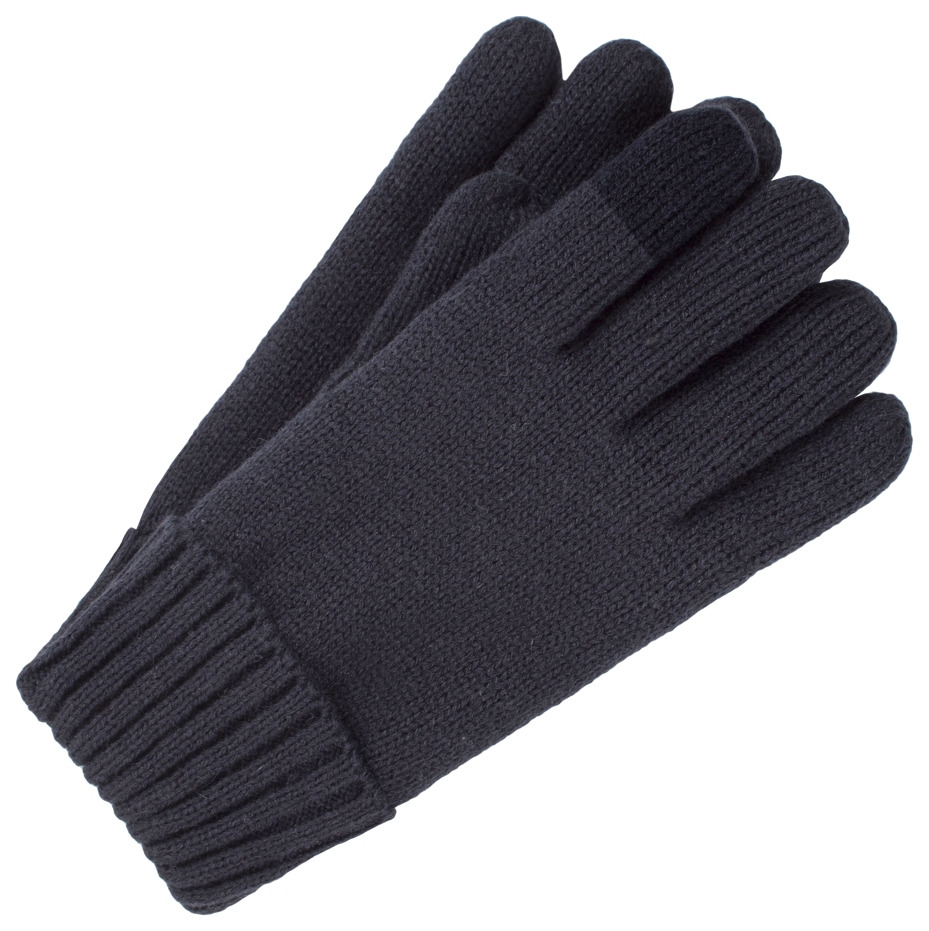 Image of Heat Holders Cathy Flat Knit Gloves for Ladies - Navy - S/M