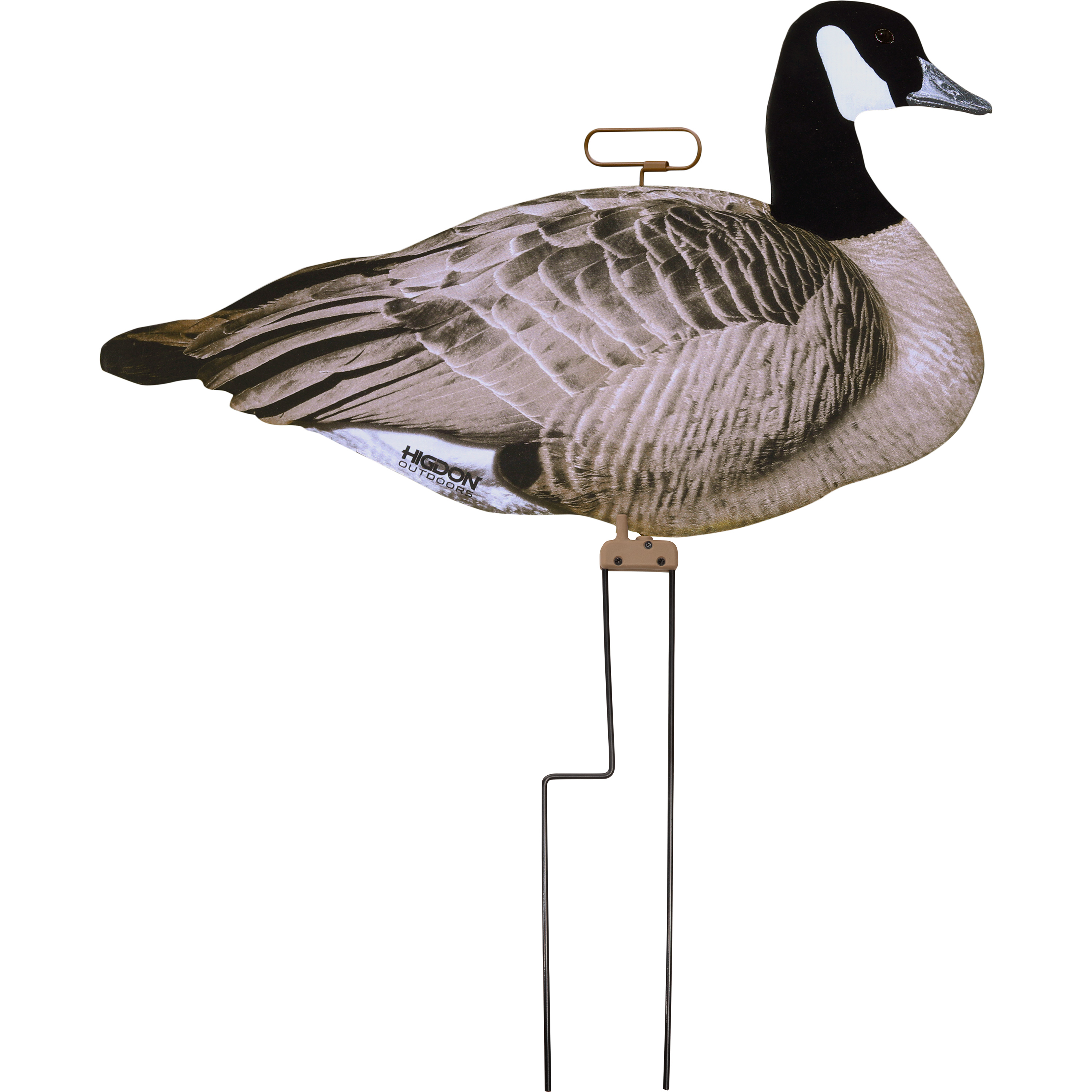 Image of Higdon FLATS Canada Goose Decoy Flocked Motion Silhouette 12 Pack