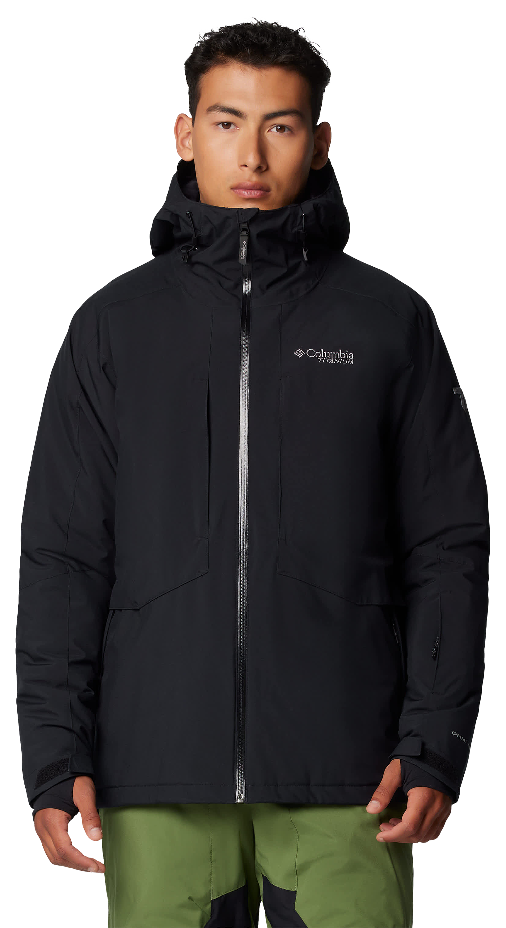 Image of Columbia Highland Summit II Jacket for Men - Black - XL