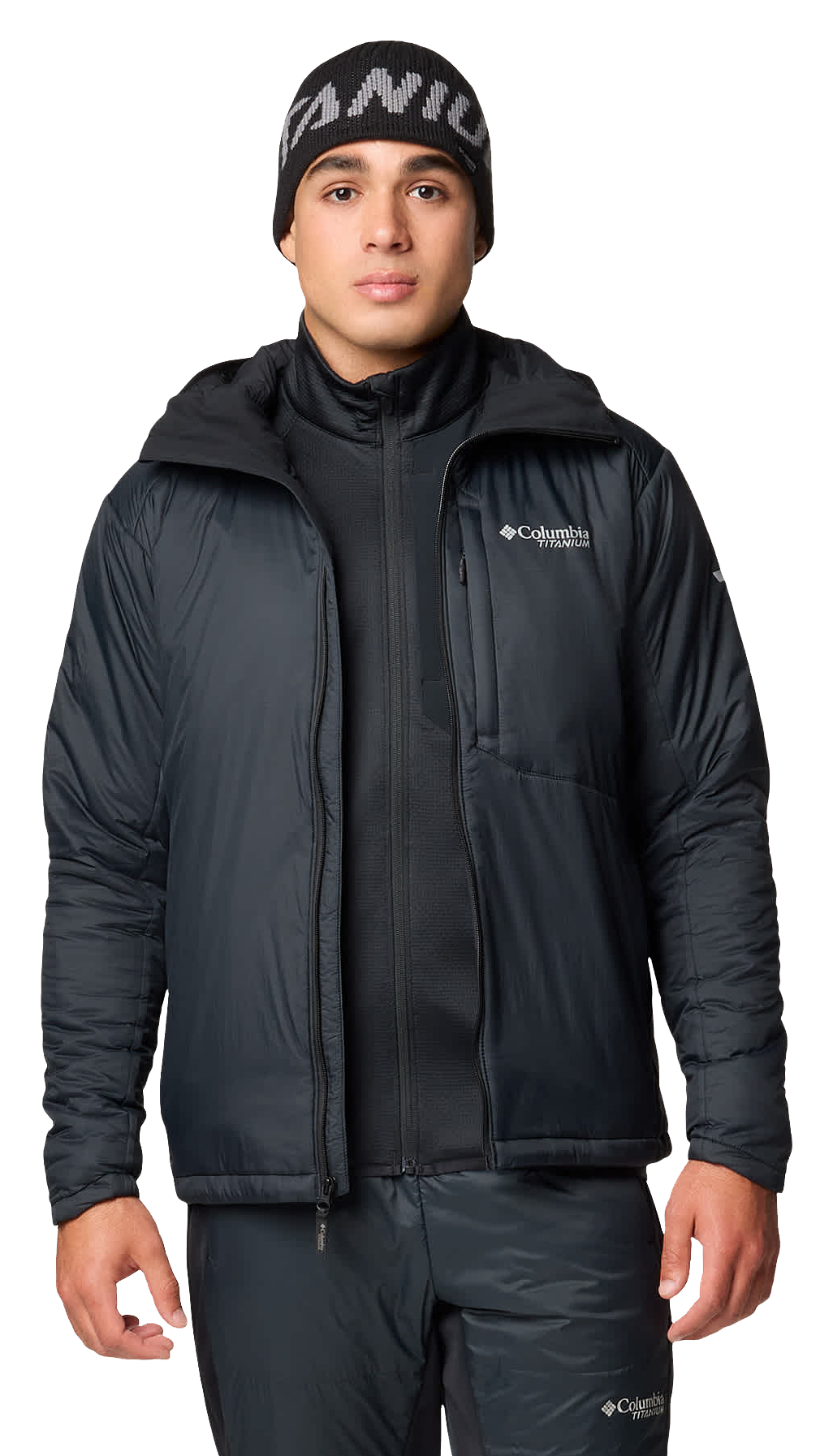 Image of Columbia Silver Leaf Stretch Insulated II Jacket for Men - Black - S