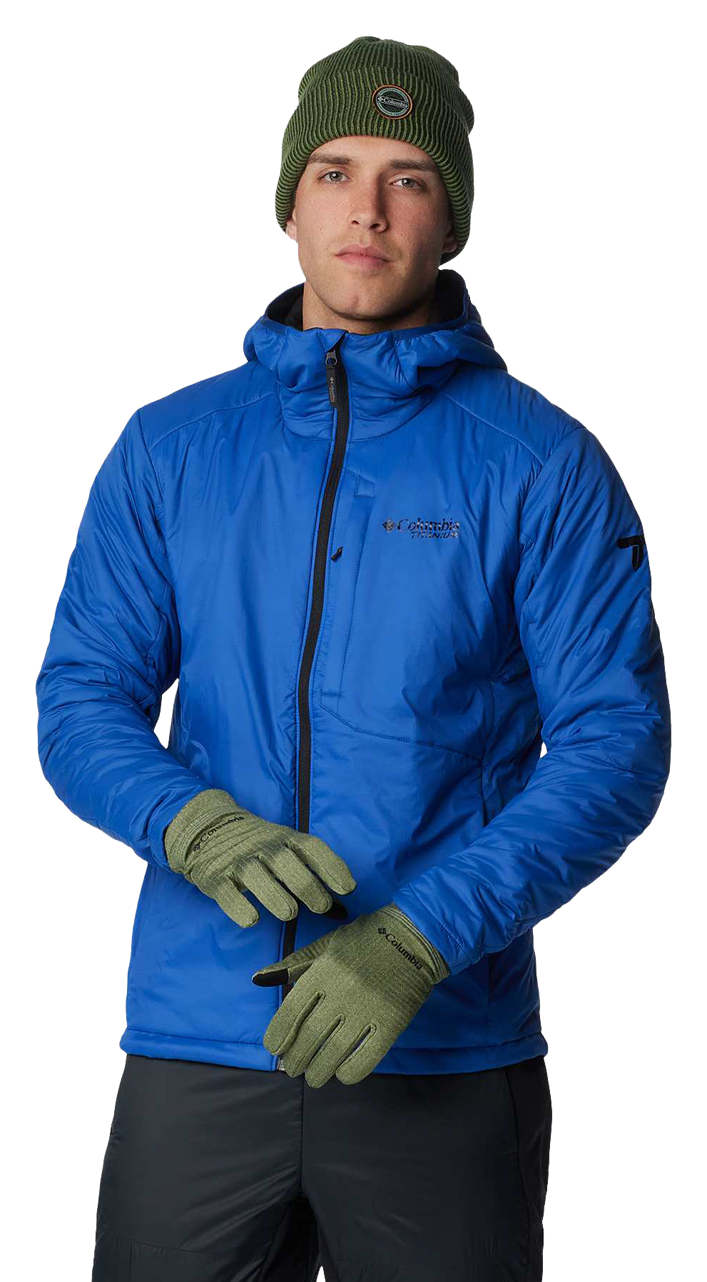 Image of Columbia Silver Leaf Stretch Insulated II Jacket for Men - Mountain Blue - S