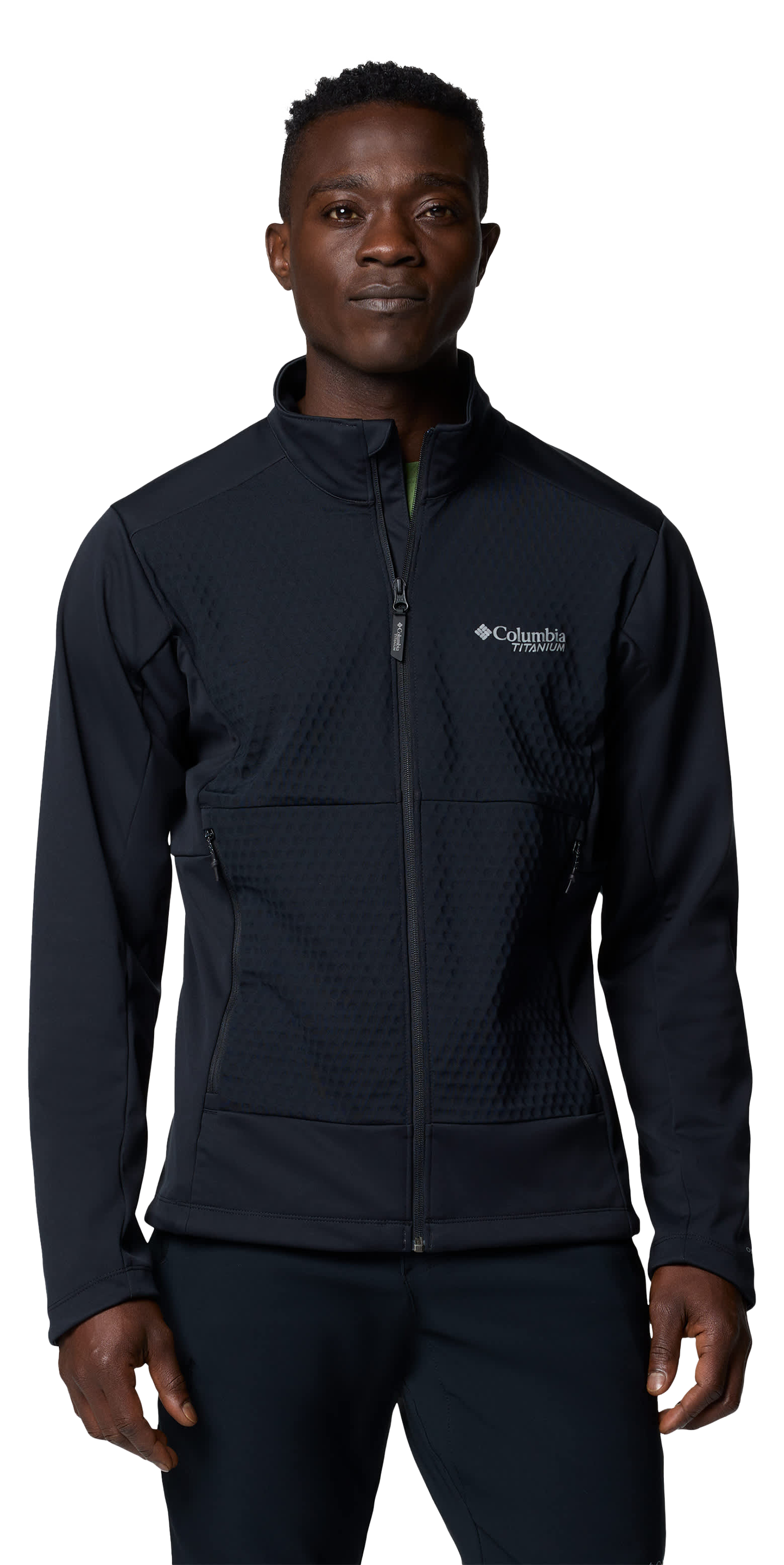 Image of Columbia Hidden River II Softshell Jacket for Men - Black - XL