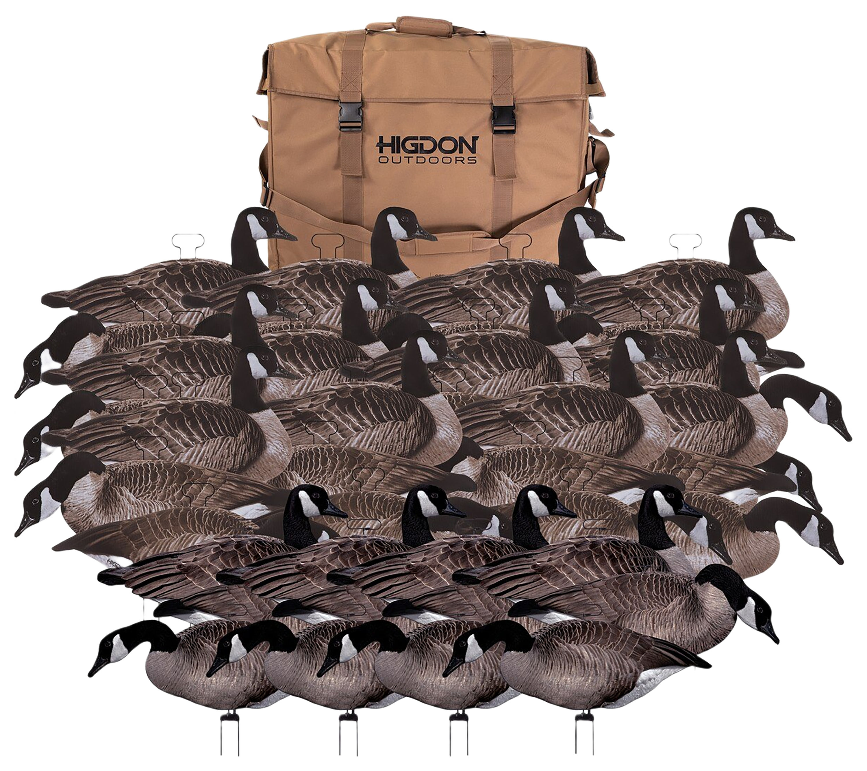 Flats Combo Pack Canada Silhouette Decoys 48 Combo Pack Plus Bag