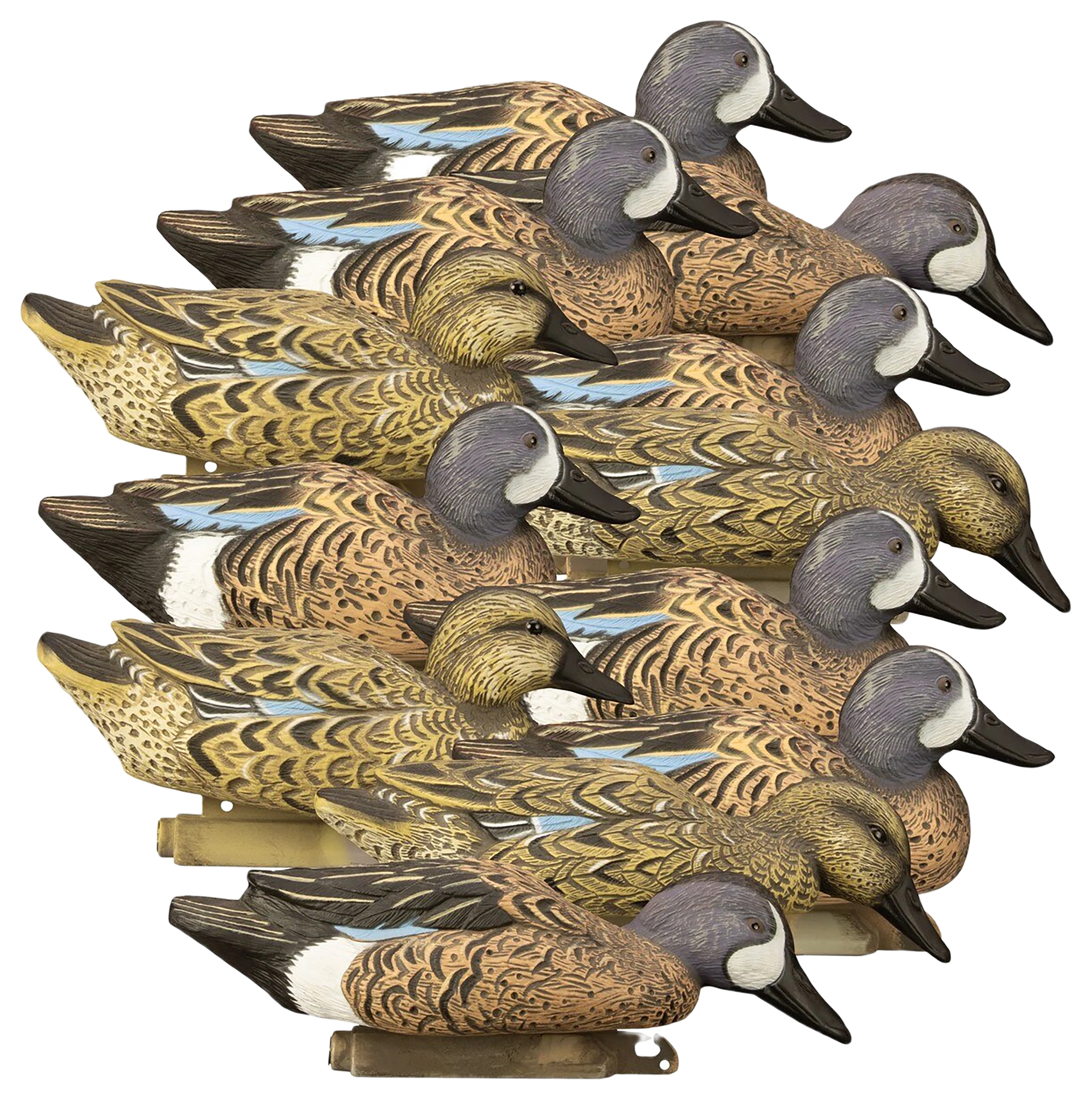 Image of Higdon Standard Blue Wing Teal Foam Filled Decoys 12 Pack