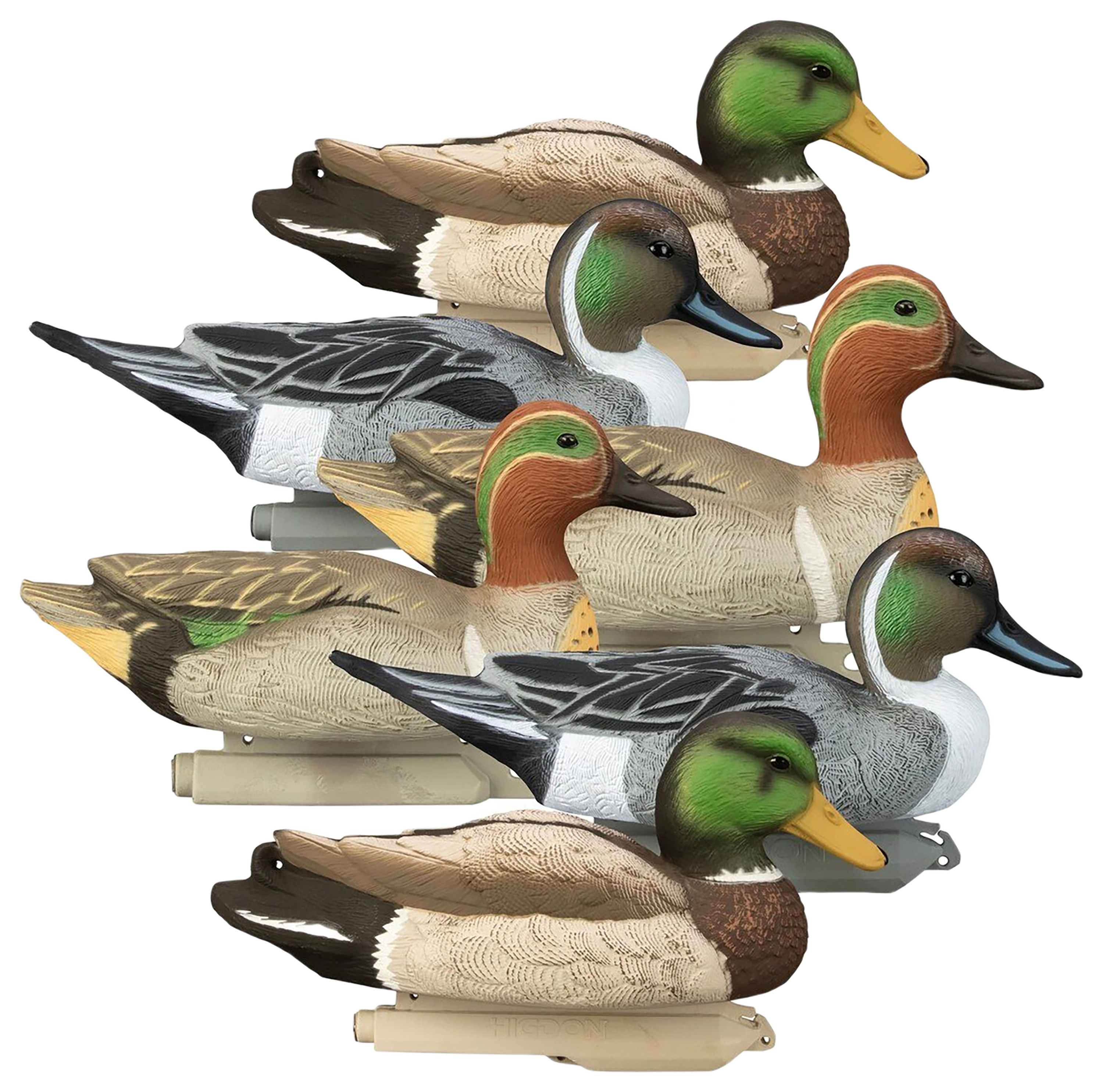 Image of Higdon Late Season Puddle Pack Foam Filled Decoys 6 Pack