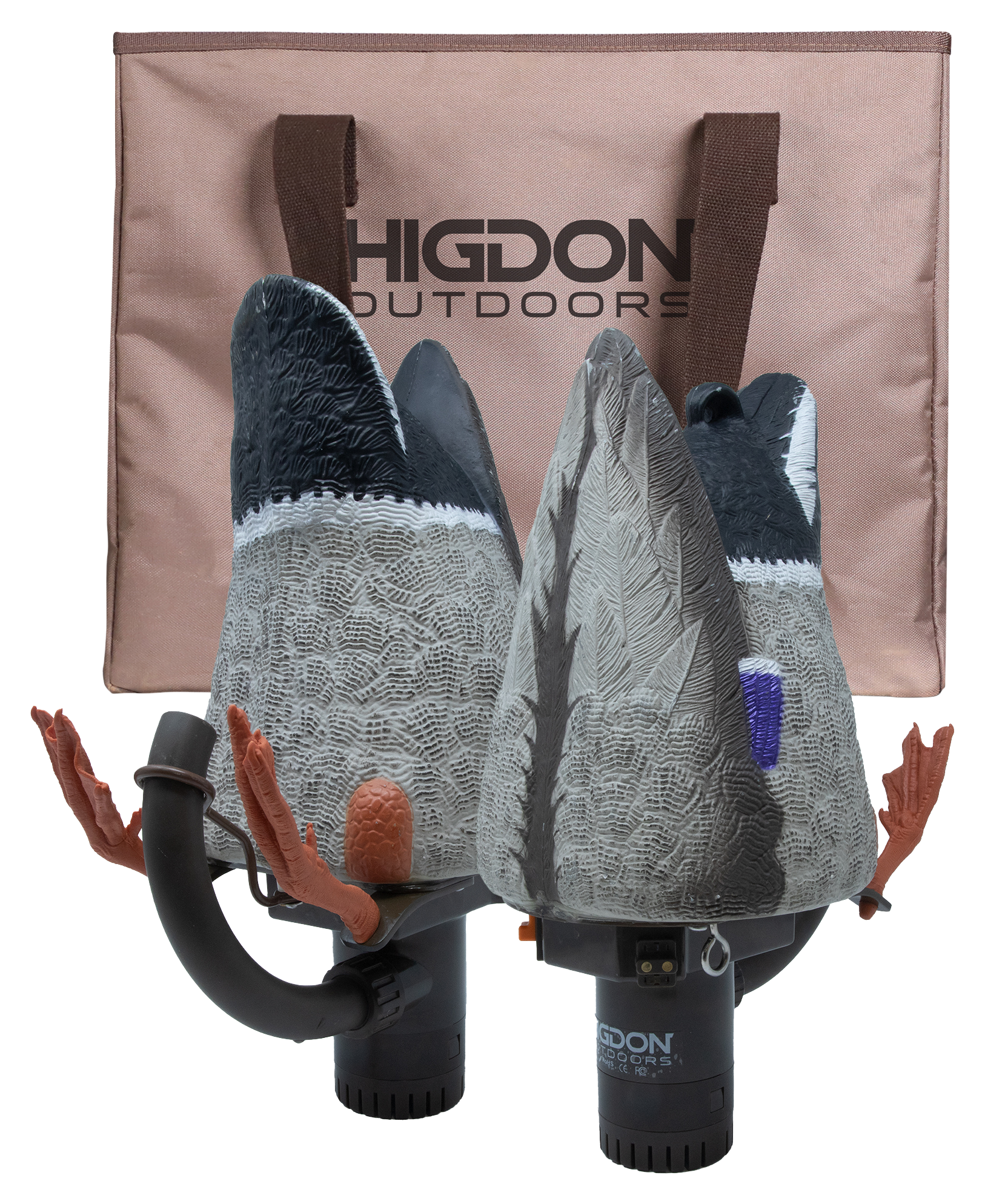 Image of Higdon Pulsator Pro Guide Pack Drake/Drake w/ 2 Slot Decoy Bag Combo