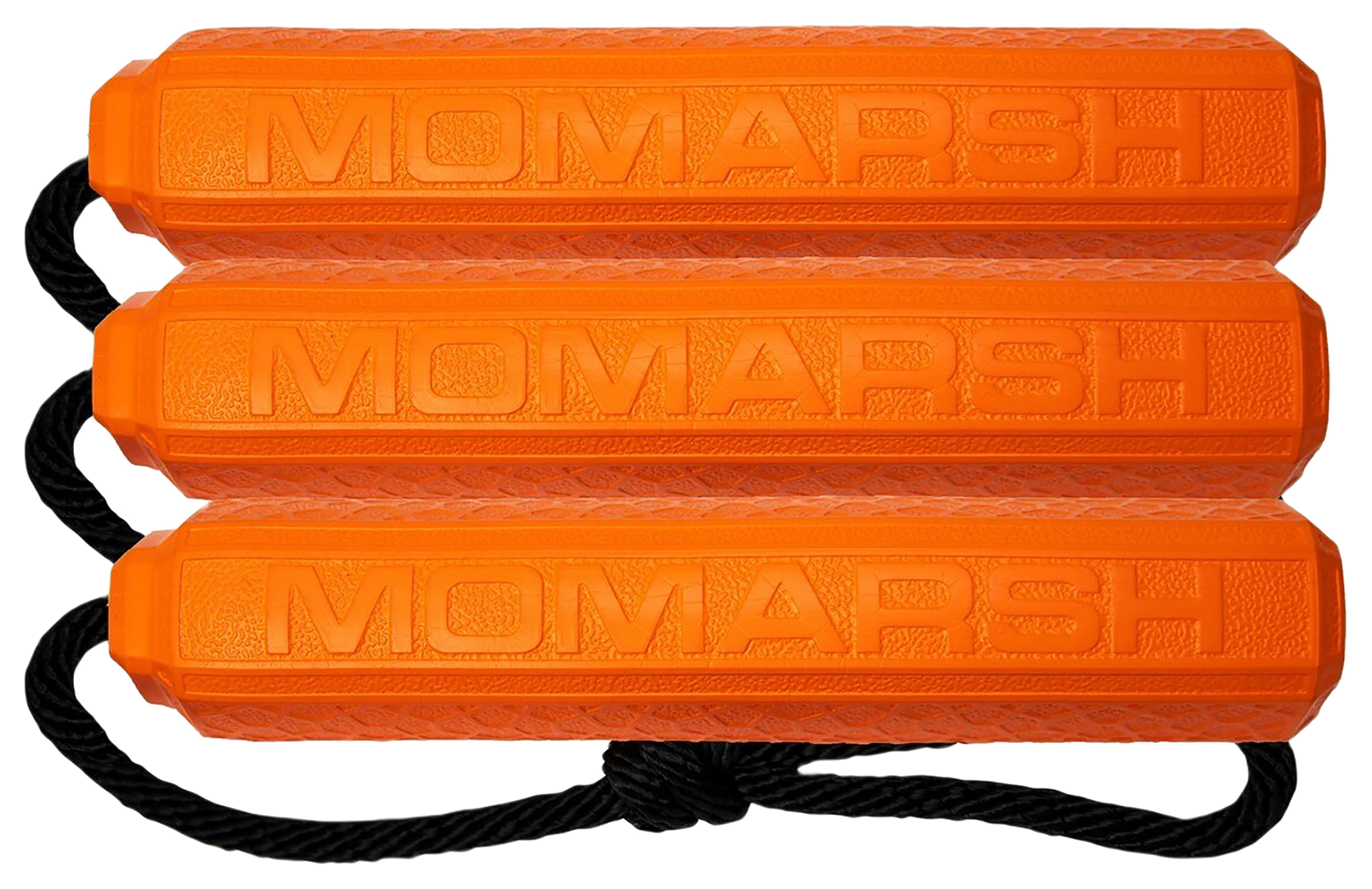 MOmarsh Pro Pack Dog Training Bumper Medium 3 Pack - Blaze Orange - MOmarsh