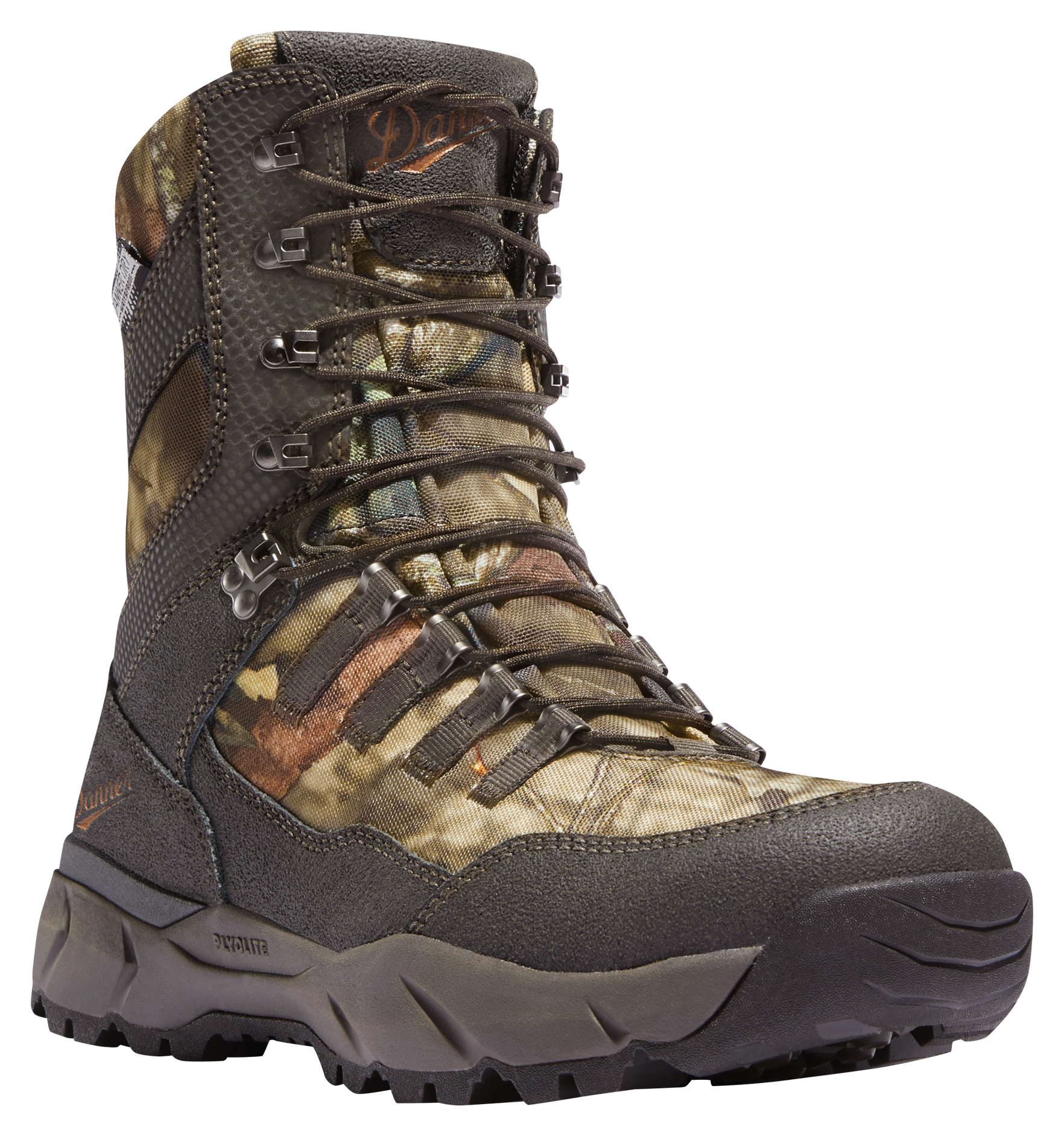Image of Danner Vital 400 Insulated Waterproof Hunting Boots for Men - Mossy Oak Break-Up Country - 10.5M