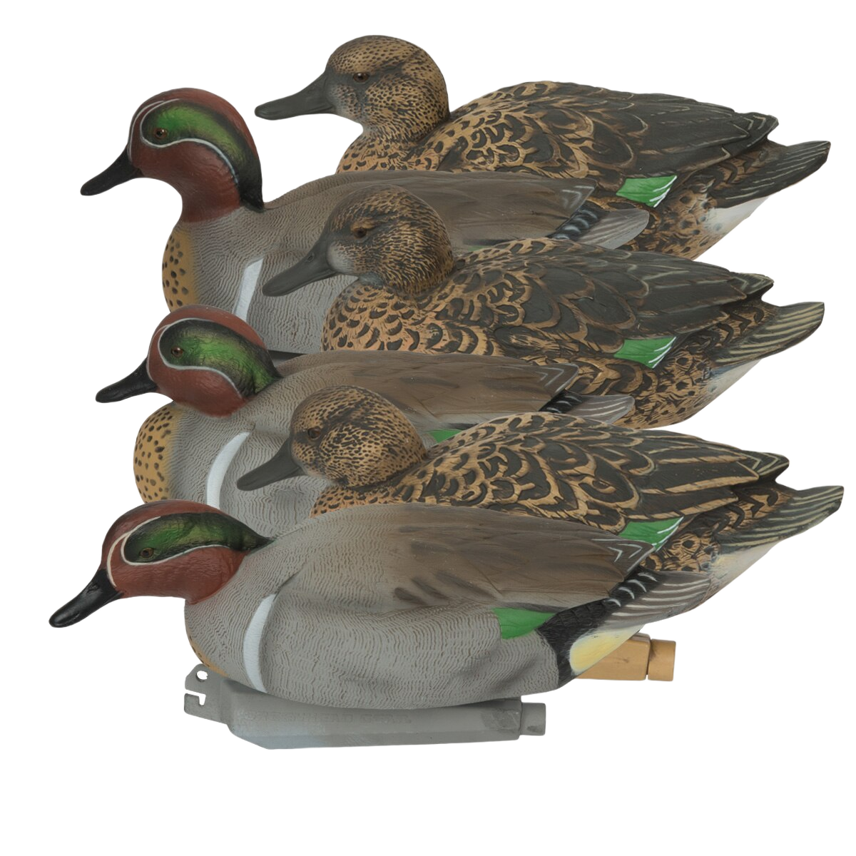 Image of GHG Pro Grade Green-Winged Teal Duck Decoys 6 Pack