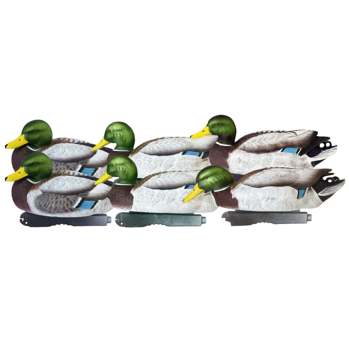 GHG Pro Grade XD January Mallards Duck Decoys 6 Pack - Greenhead Gear