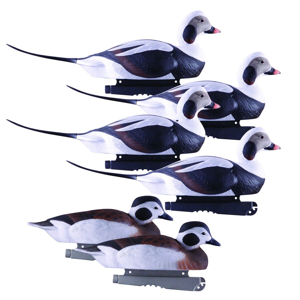 Image of GHG Commercial Series Long Tailed Sea Duck Decoys 6 Pack