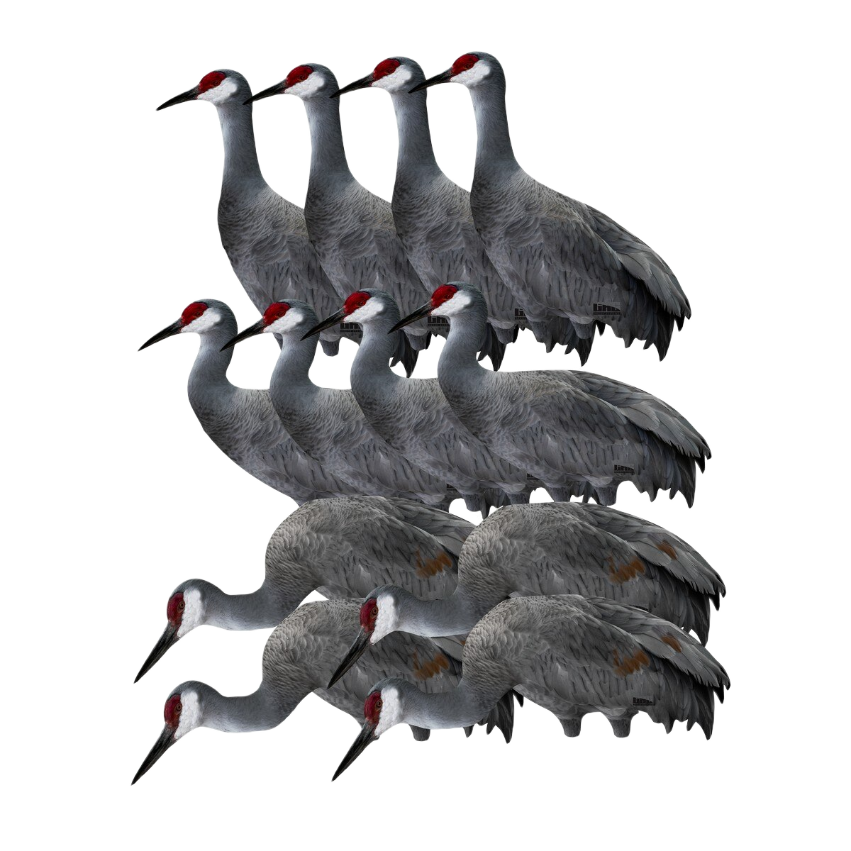 Image of GHG Pro Grade Silhouette Decoys Sandhill Crane 12 Pack