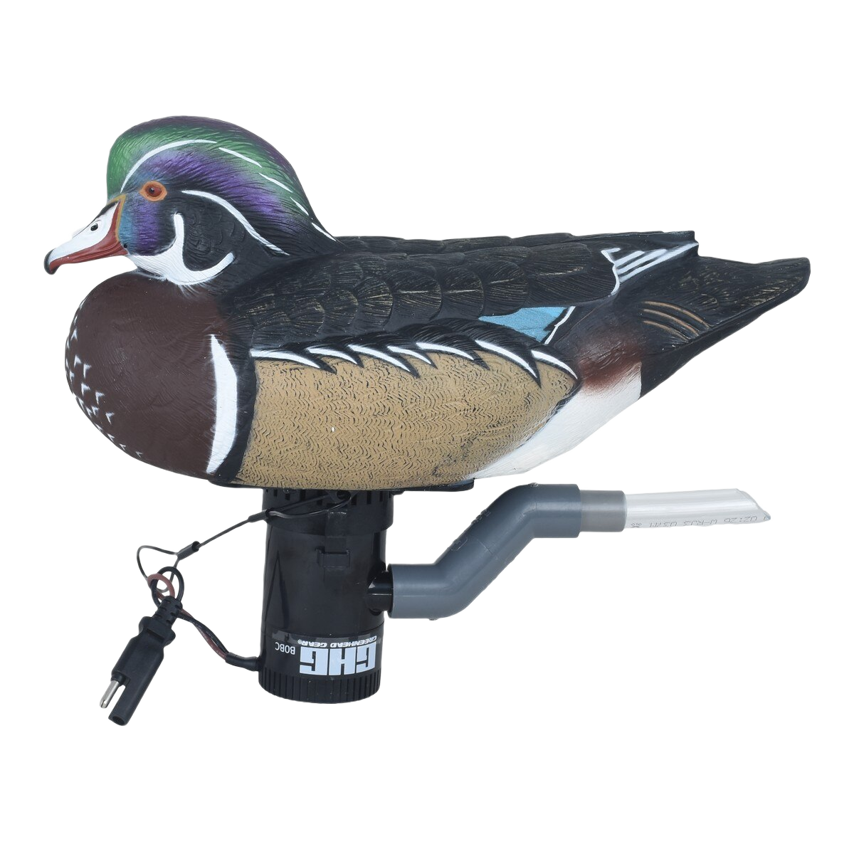 Image of GHG Finisher Swimmer Duck Decoy - Wood Drake