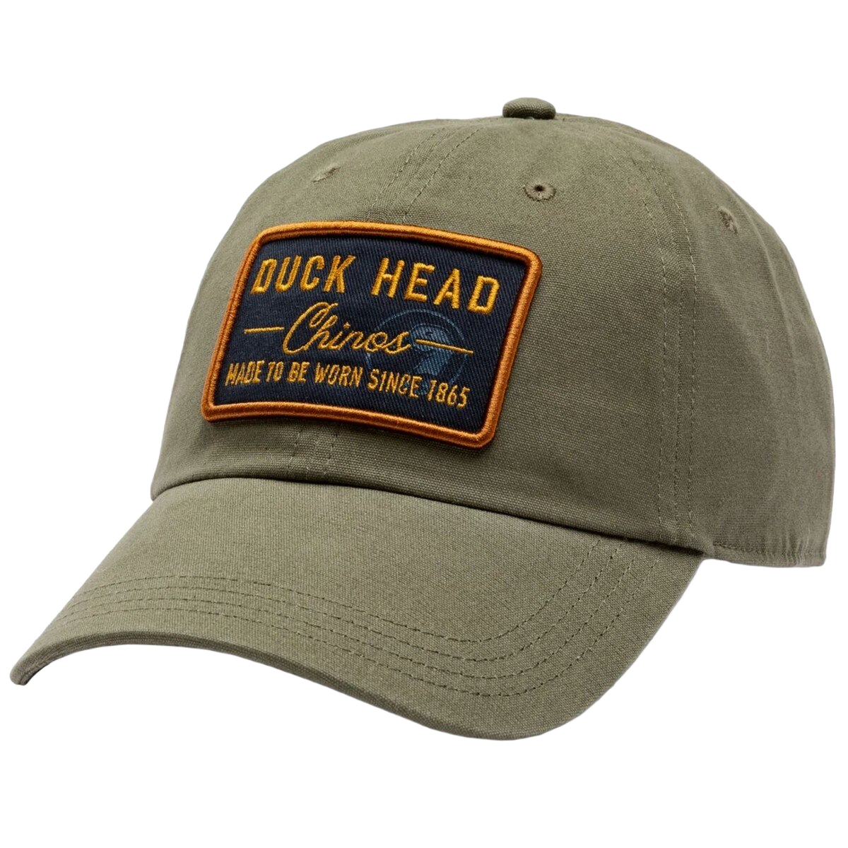 Image of Duck Head Chinos Patch Canvas Hat