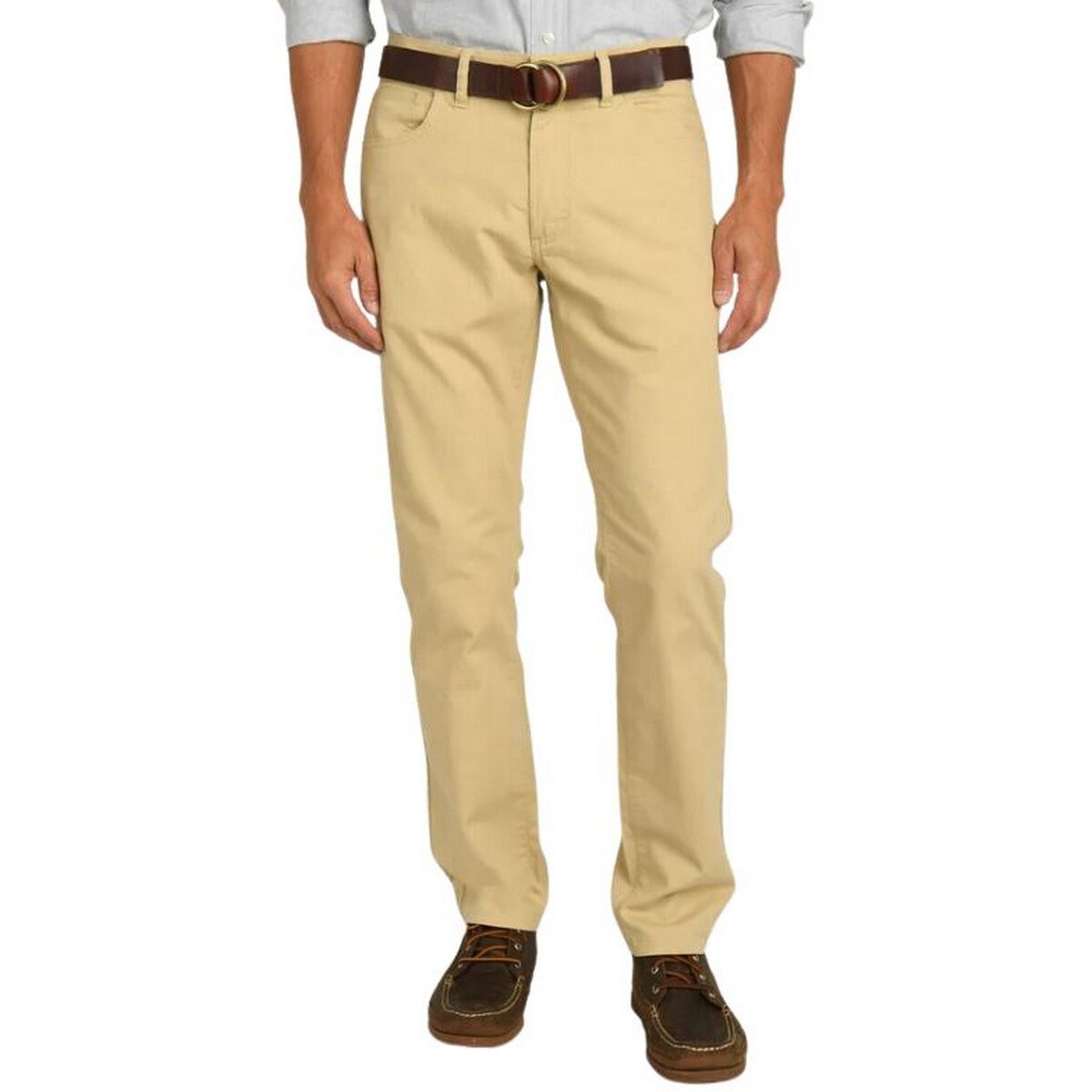 Image of Duck Head Pinpoint Canvas 5-Pocket Pants