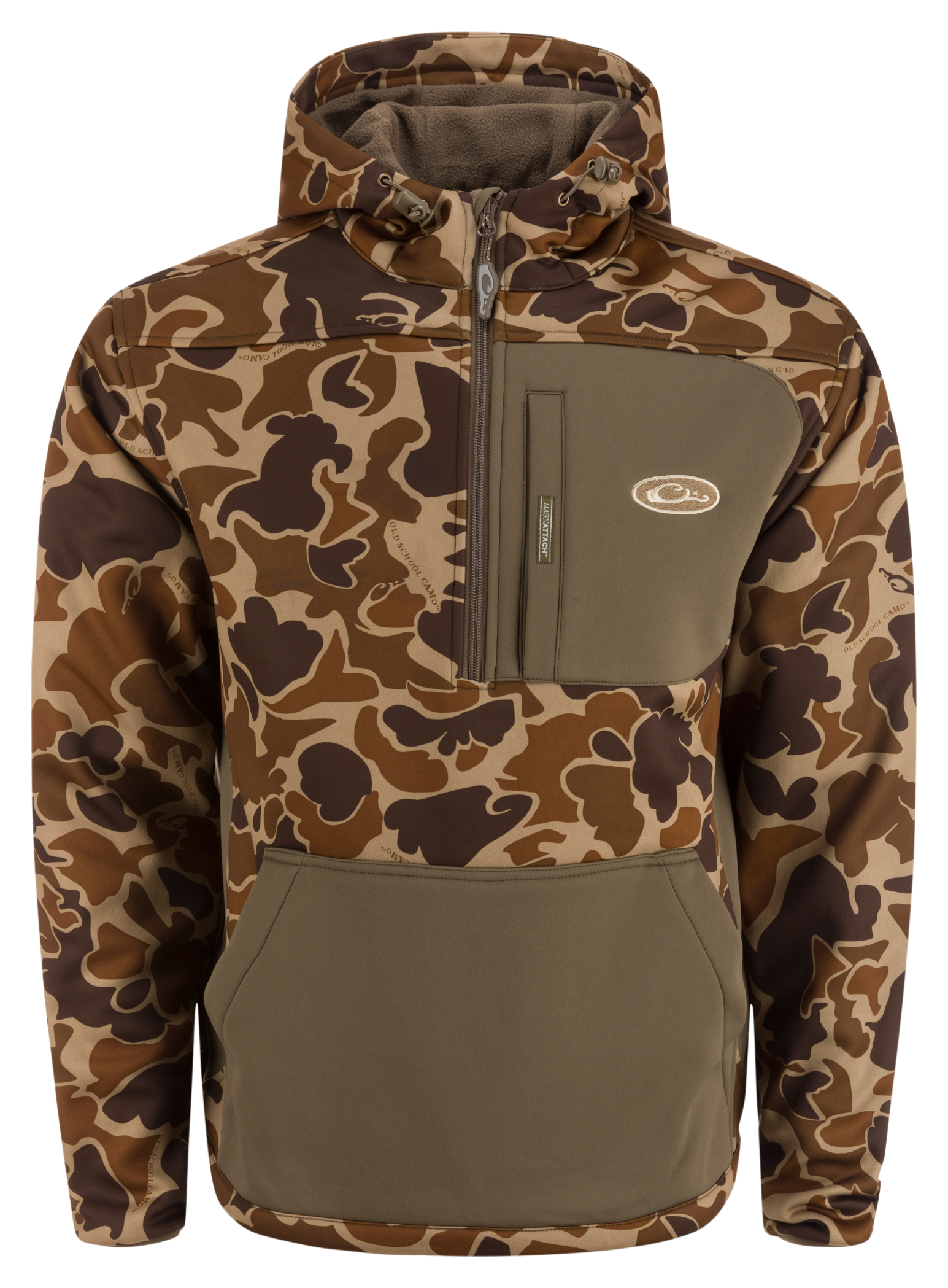 Image of Drake MST Endurance Hoodie With Kangaroo Pouch - Old School Camo