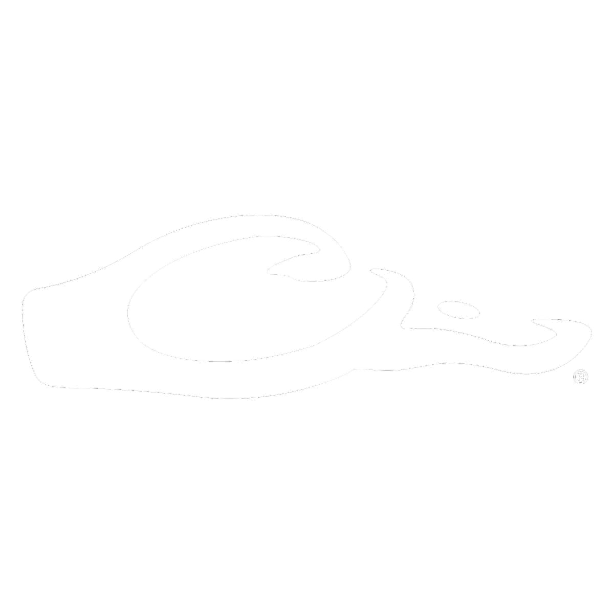 Image of Drake Decoy Trailer Decal Drake Head - Drake-Head White